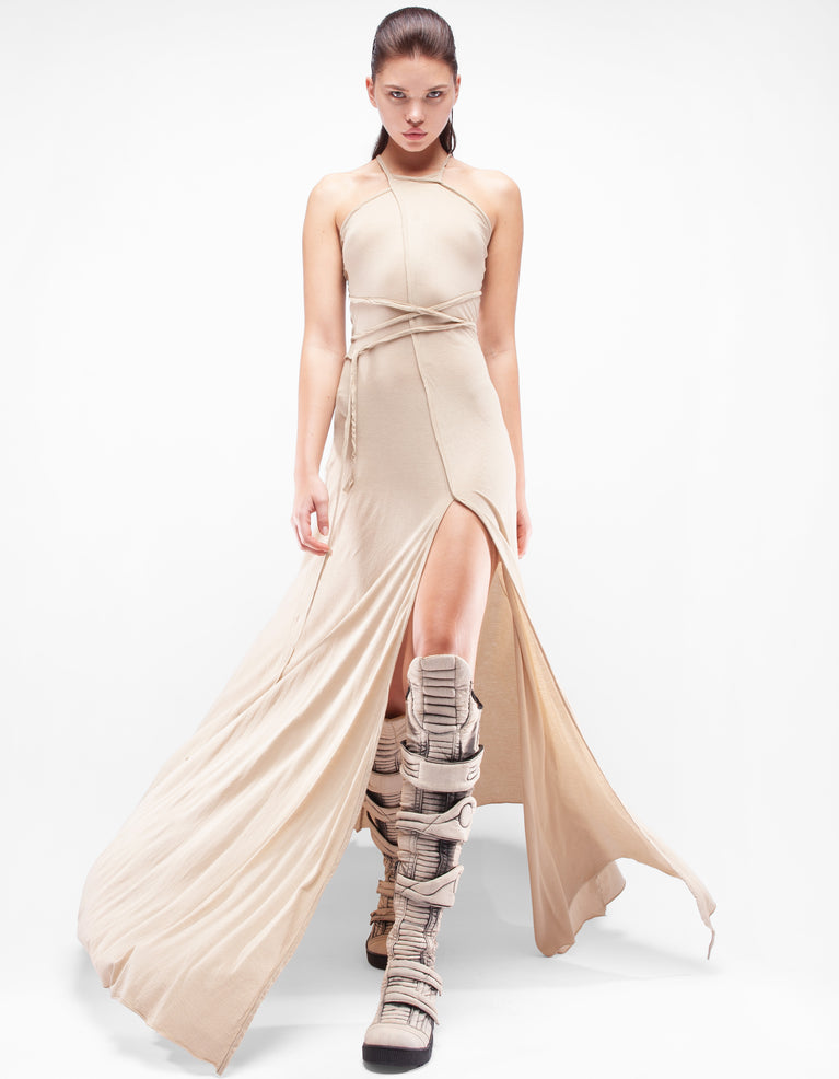 VESTIDO DE CHALECO ALzado