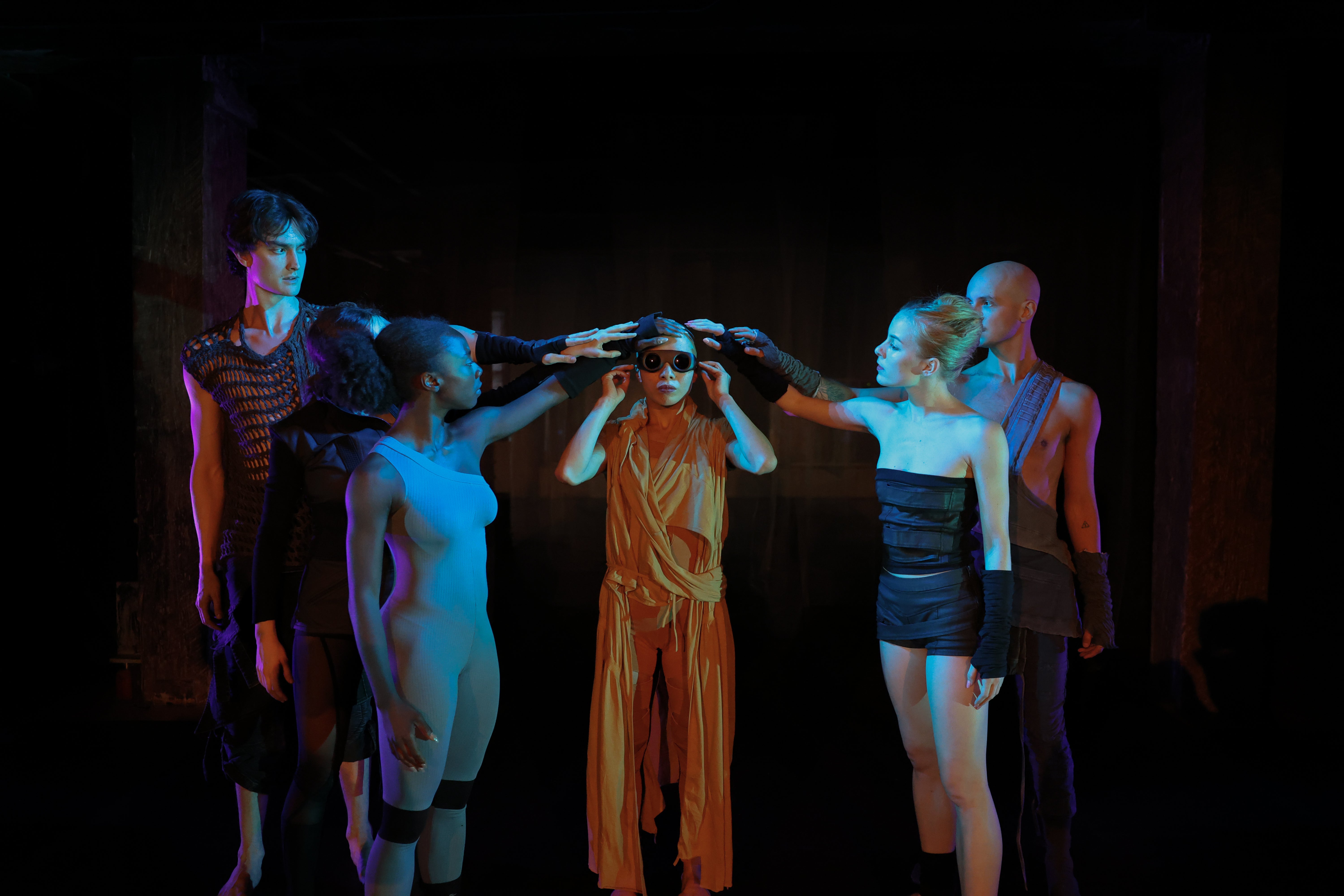 Scott Shapiro styles the artists from the BalletCollective in DEMOBAZA