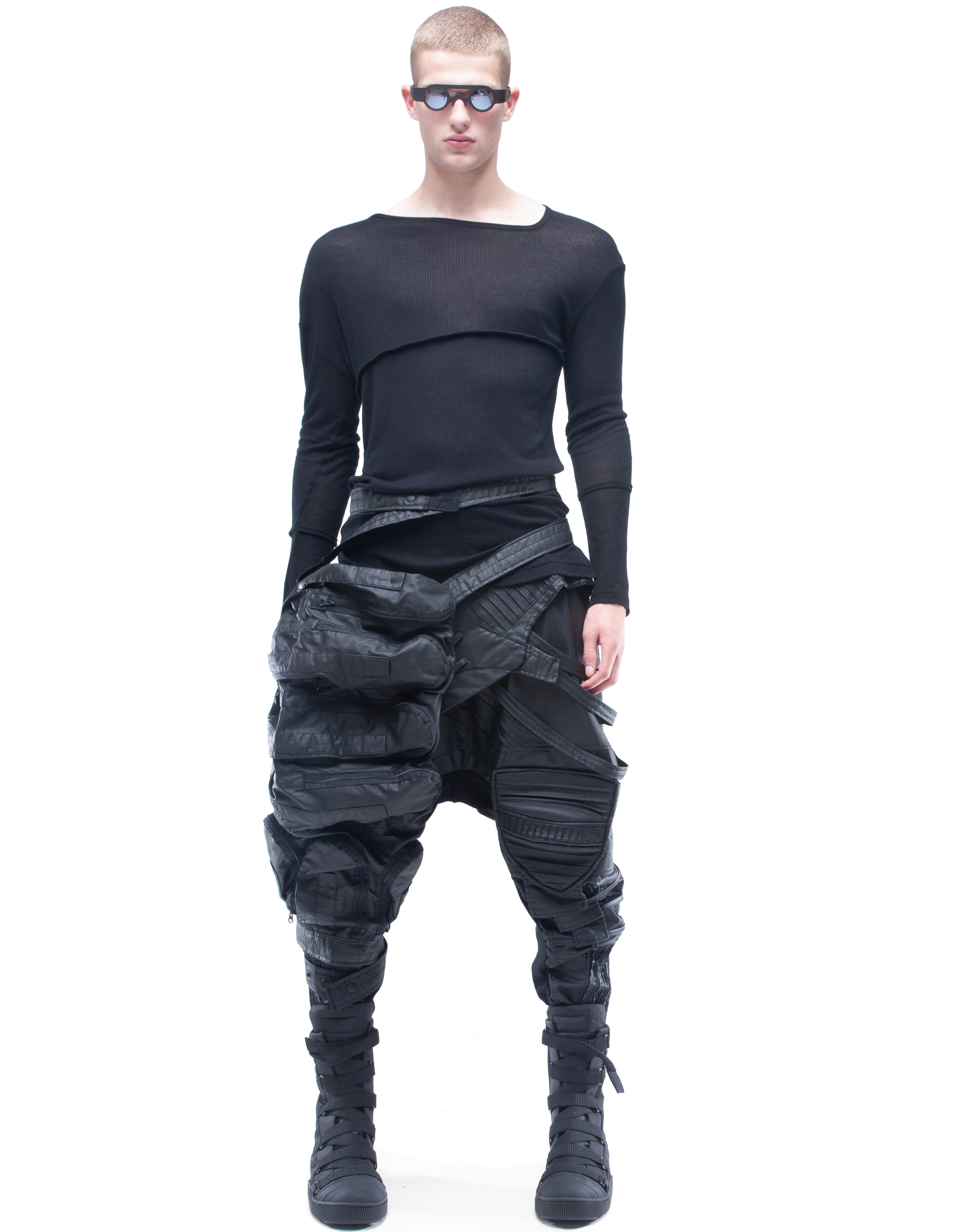 BASIC BLACK RIB