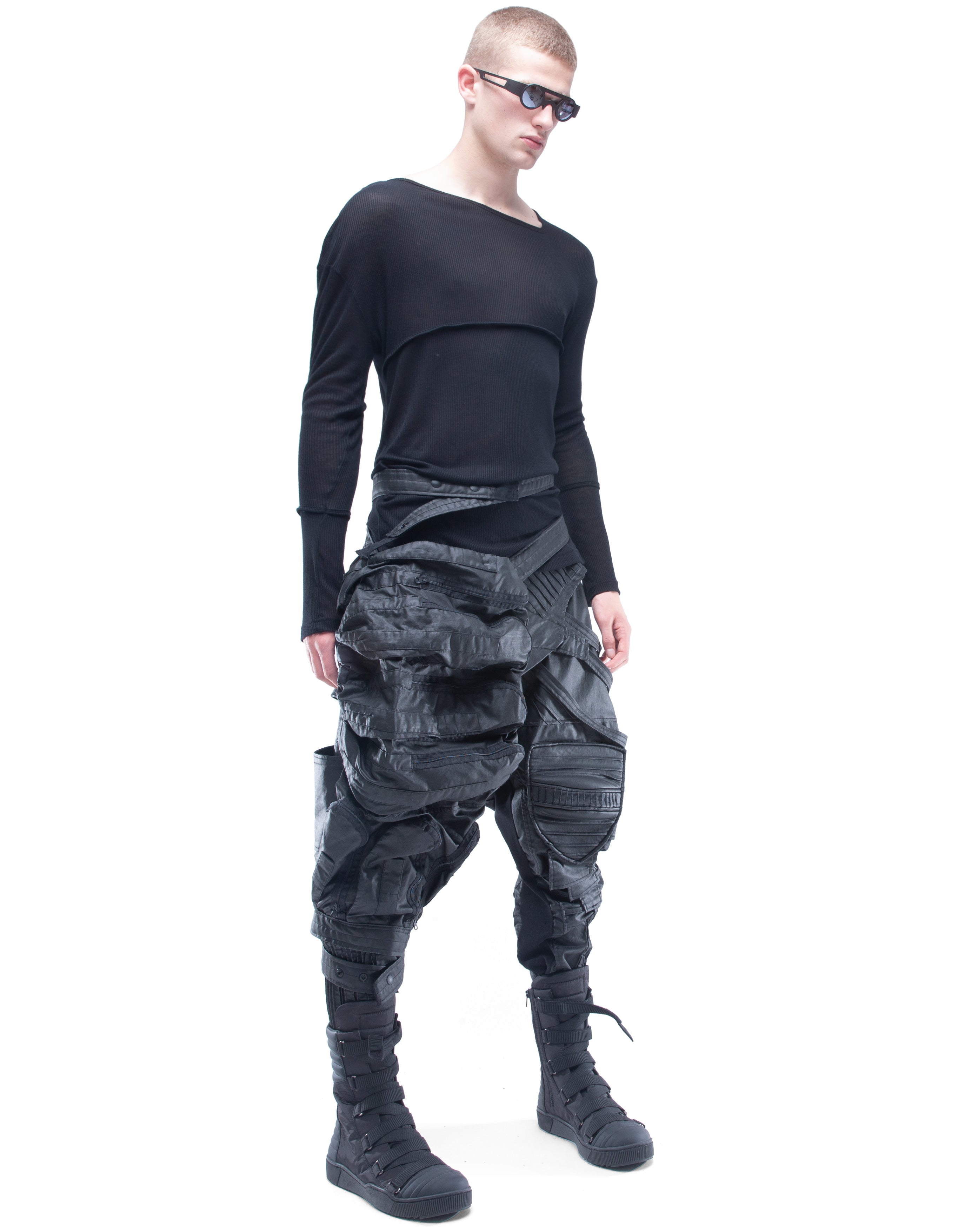 BASIC BLACK RIB