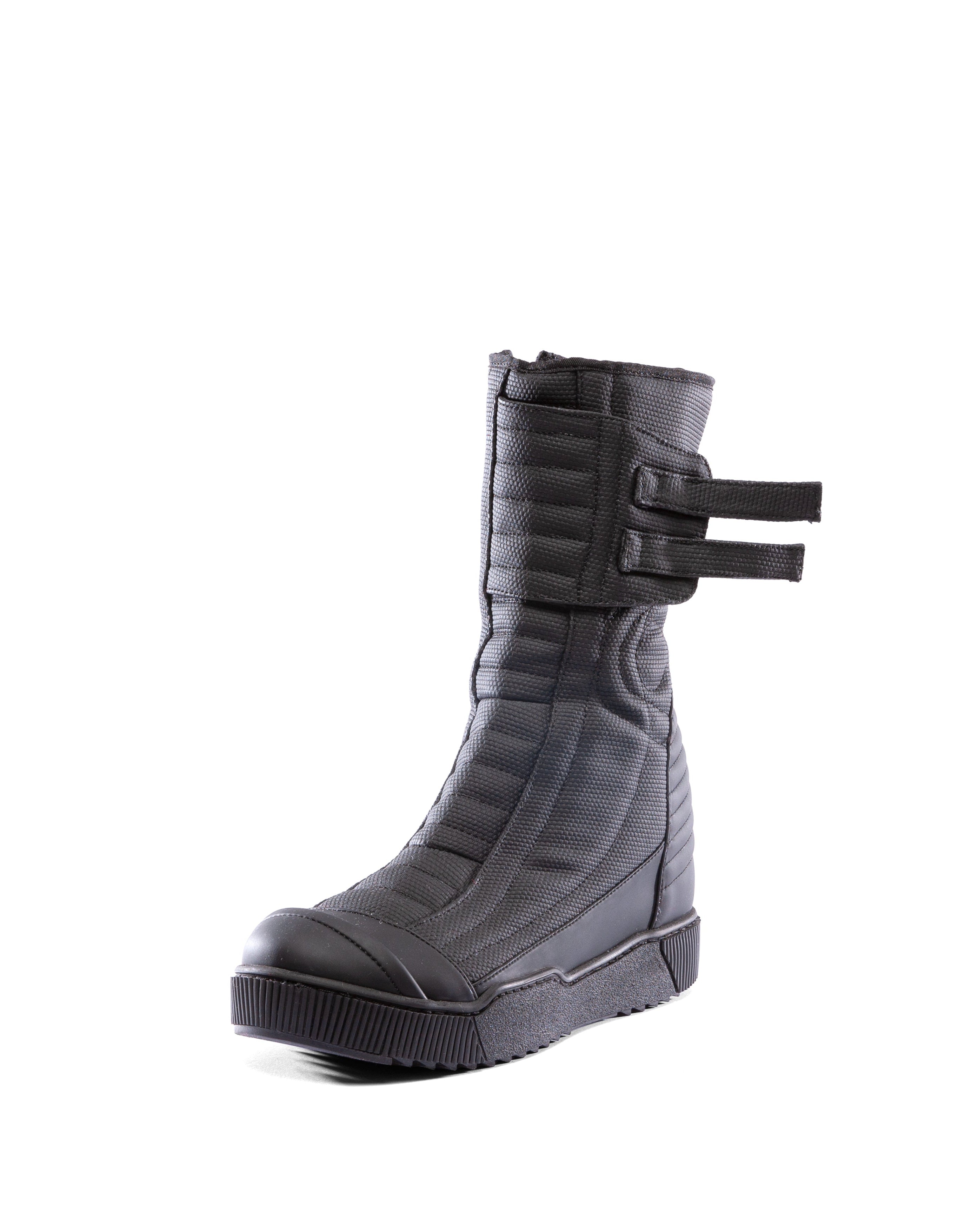BOOTS BLACK OVERWALK W