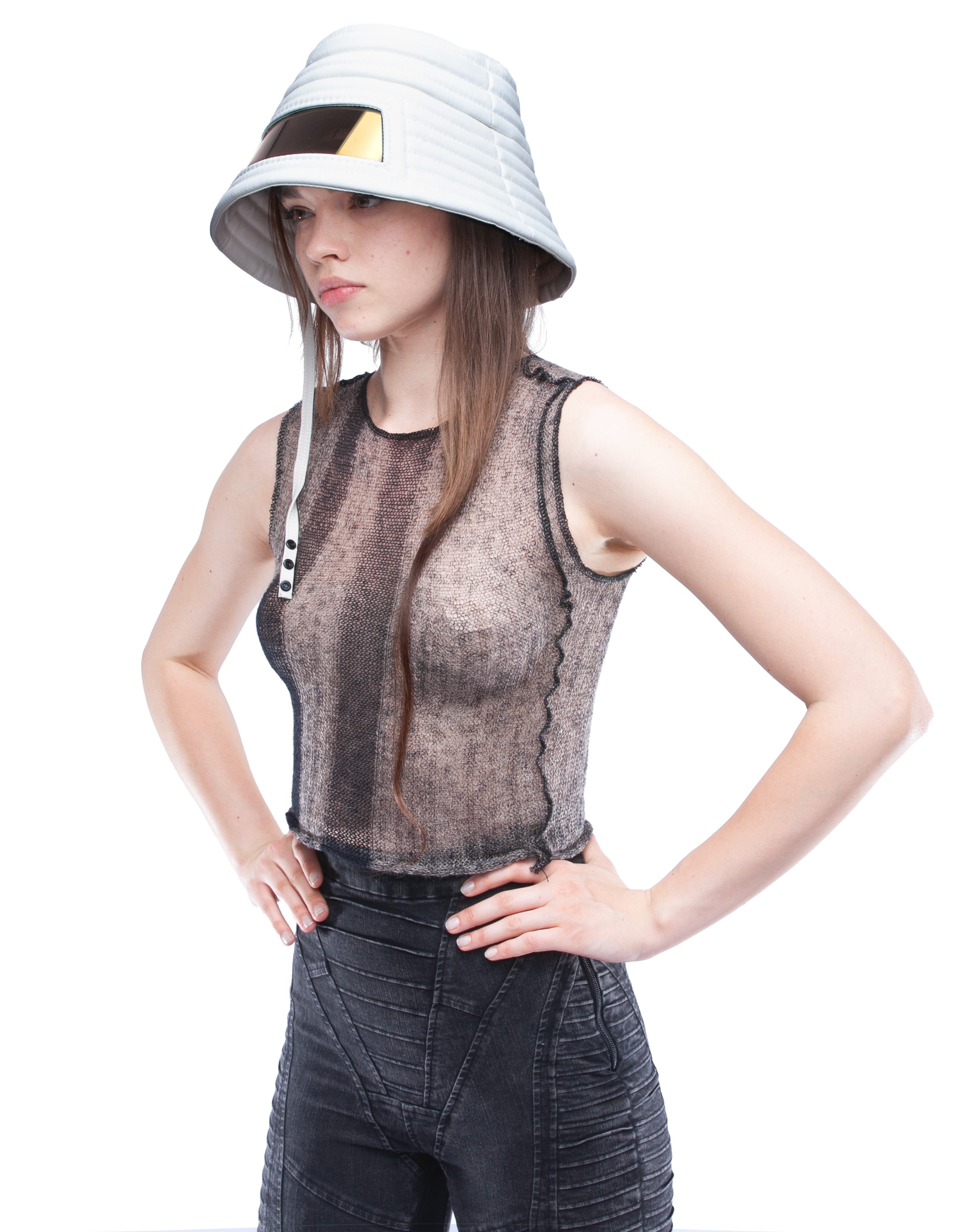 BUCKET HAT VISOR LIGHT