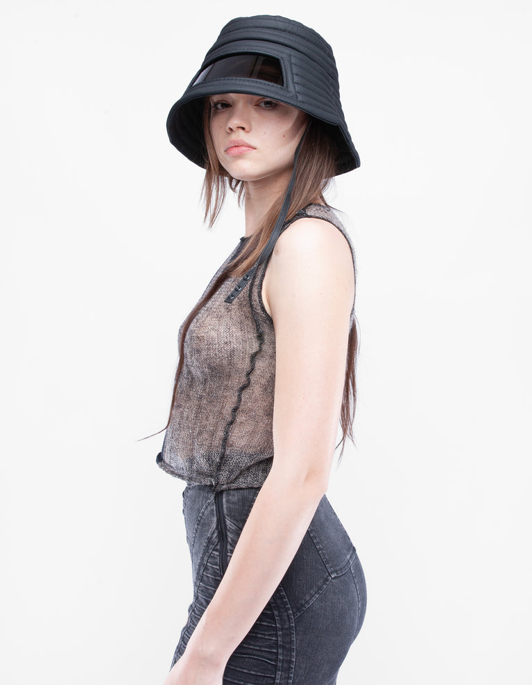 BUCKET HAT VISOR ONYX