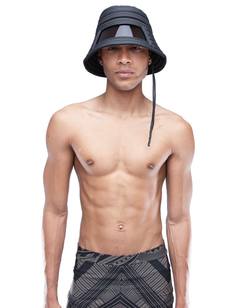 BUCKET HAT VISOR ONYX
