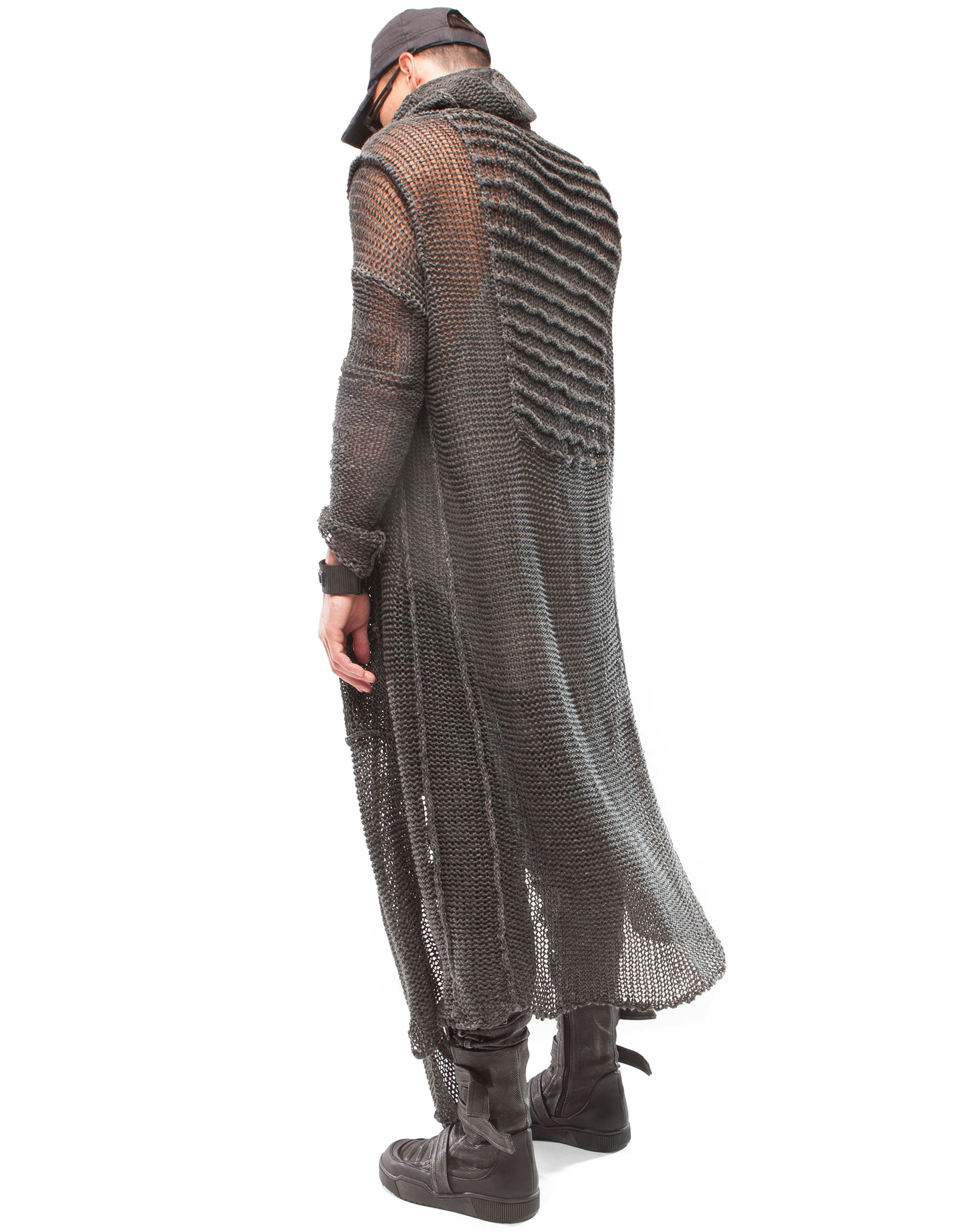CARDIGAN ARMOUR BLACK