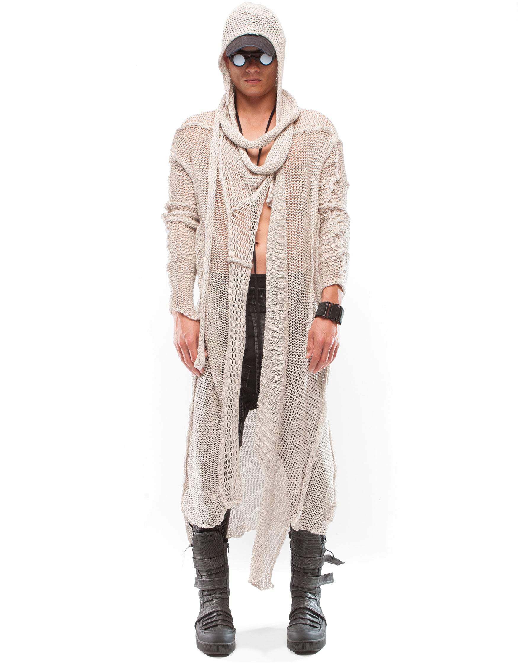 CARDIGAN ARMOUR WHITE