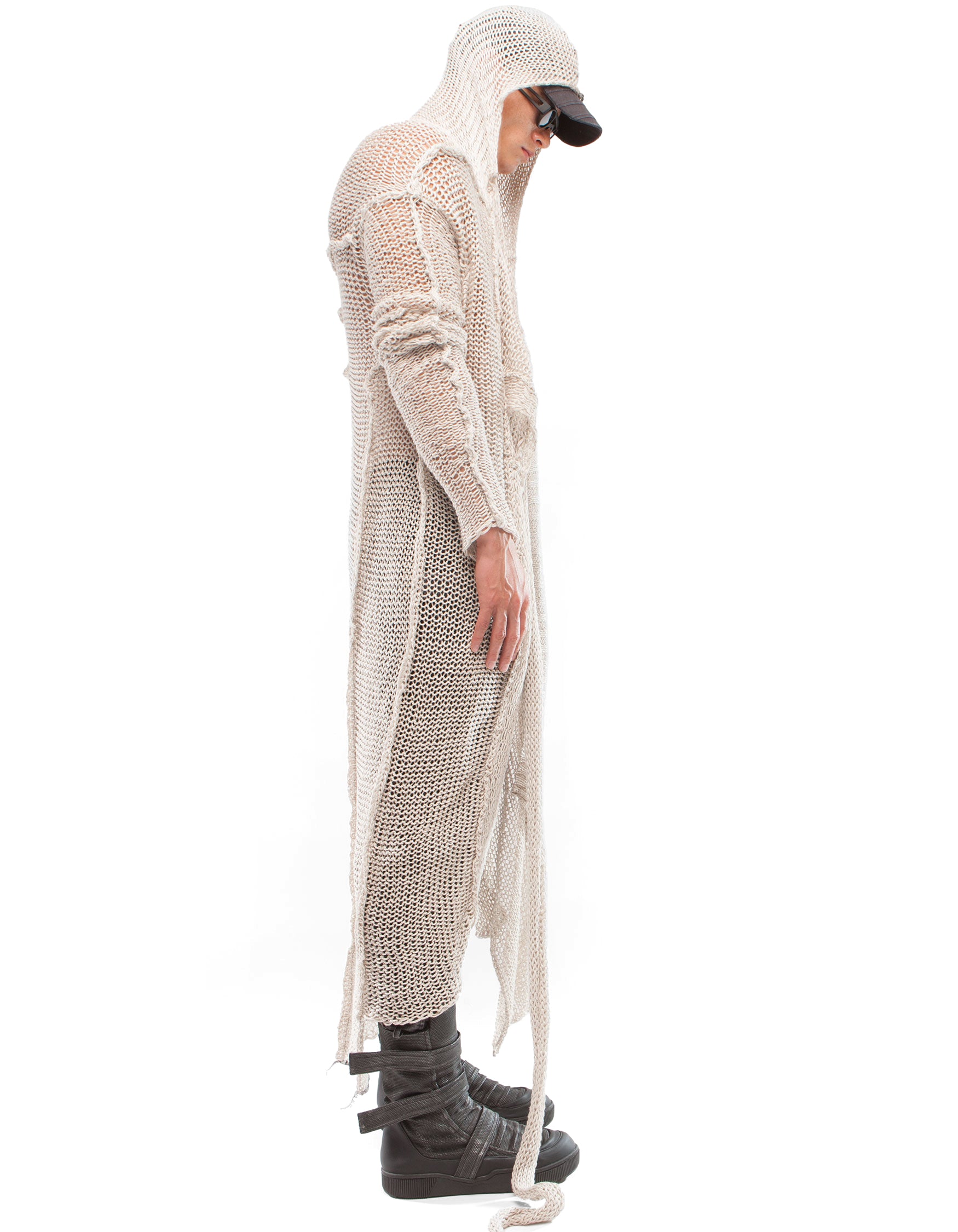 CARDIGAN ARMOUR WHITE