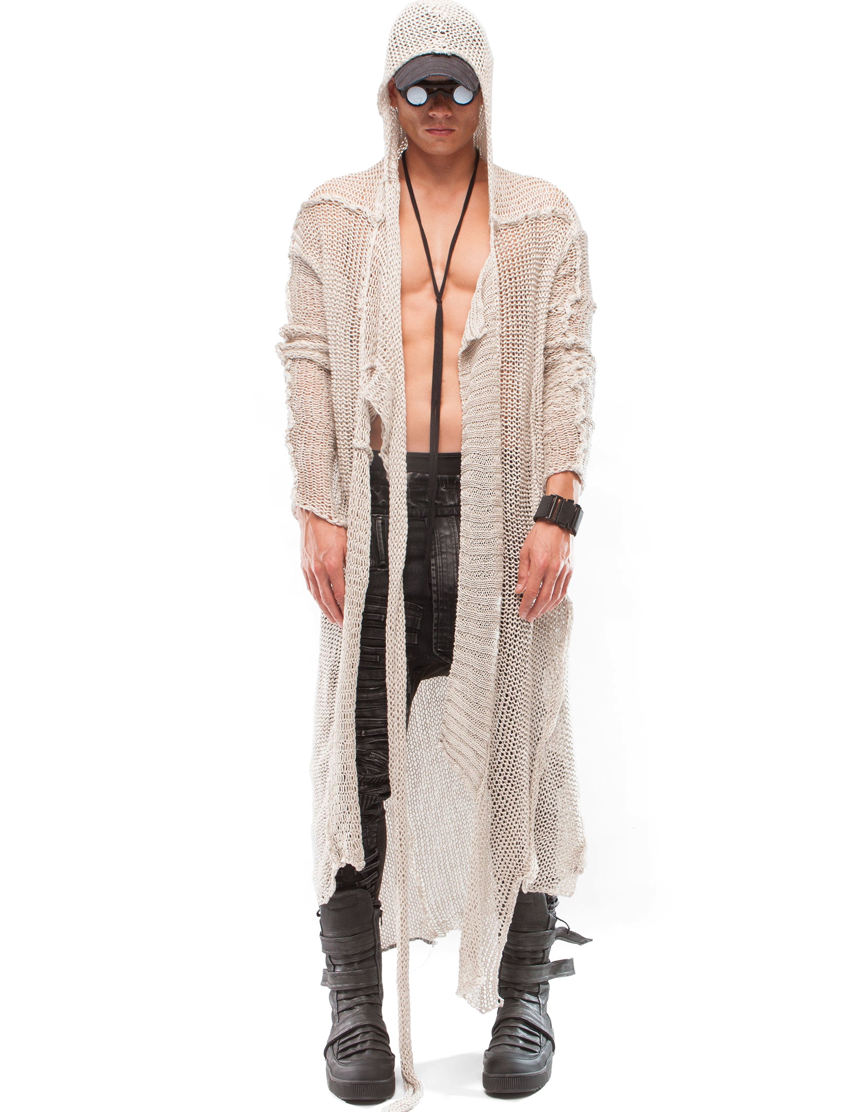 CARDIGAN ARMOUR WHITE