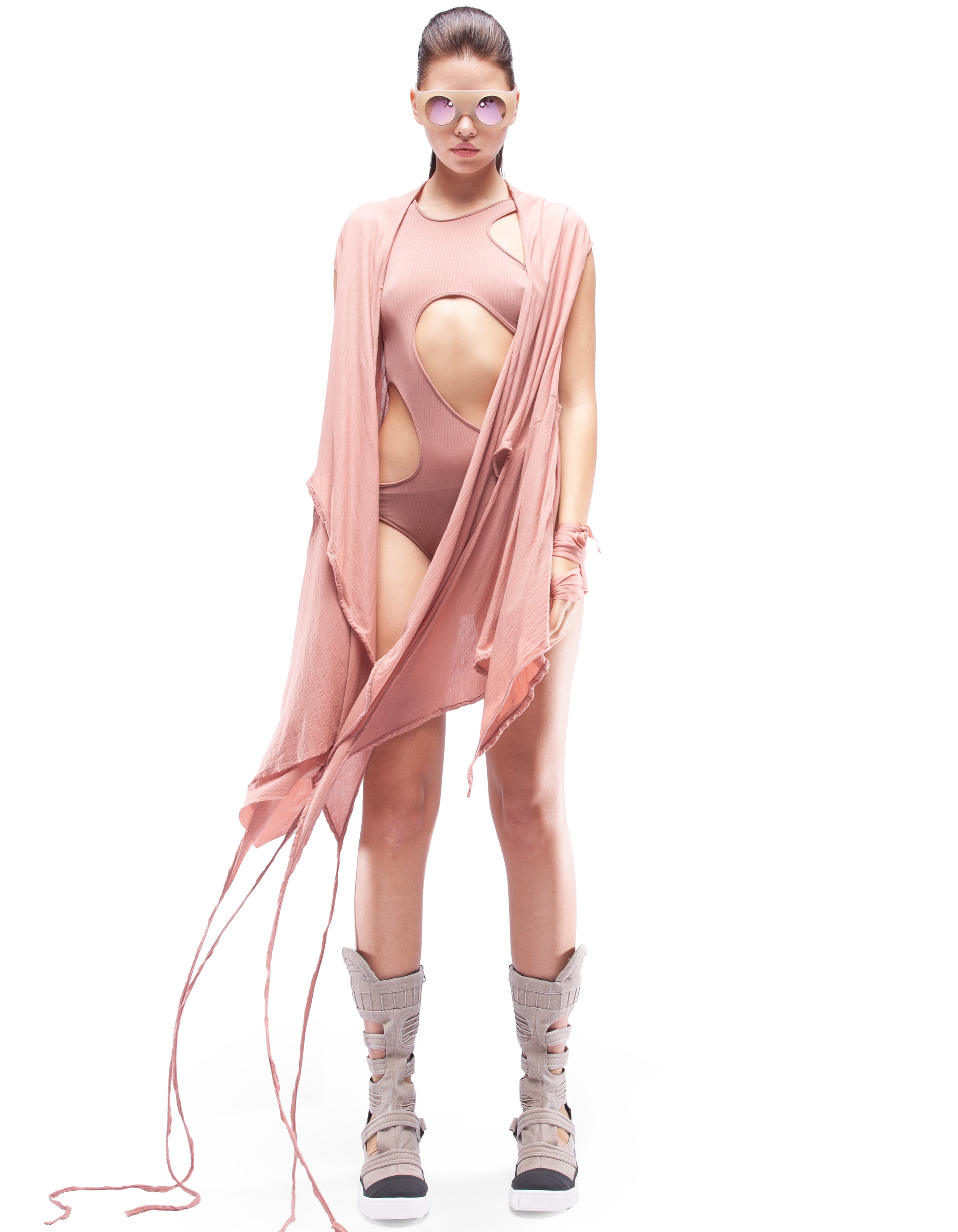 CARDIGAN RE-SHAPE DESERT SAND