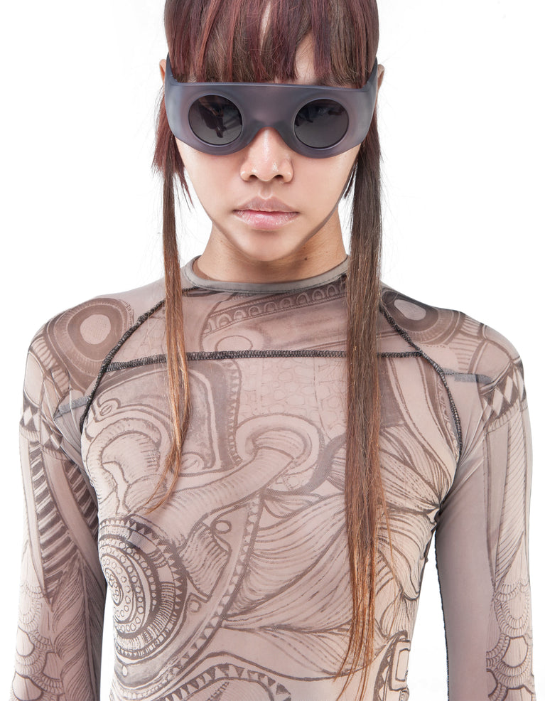 DEMOBAZA BINOCULAR GREY
