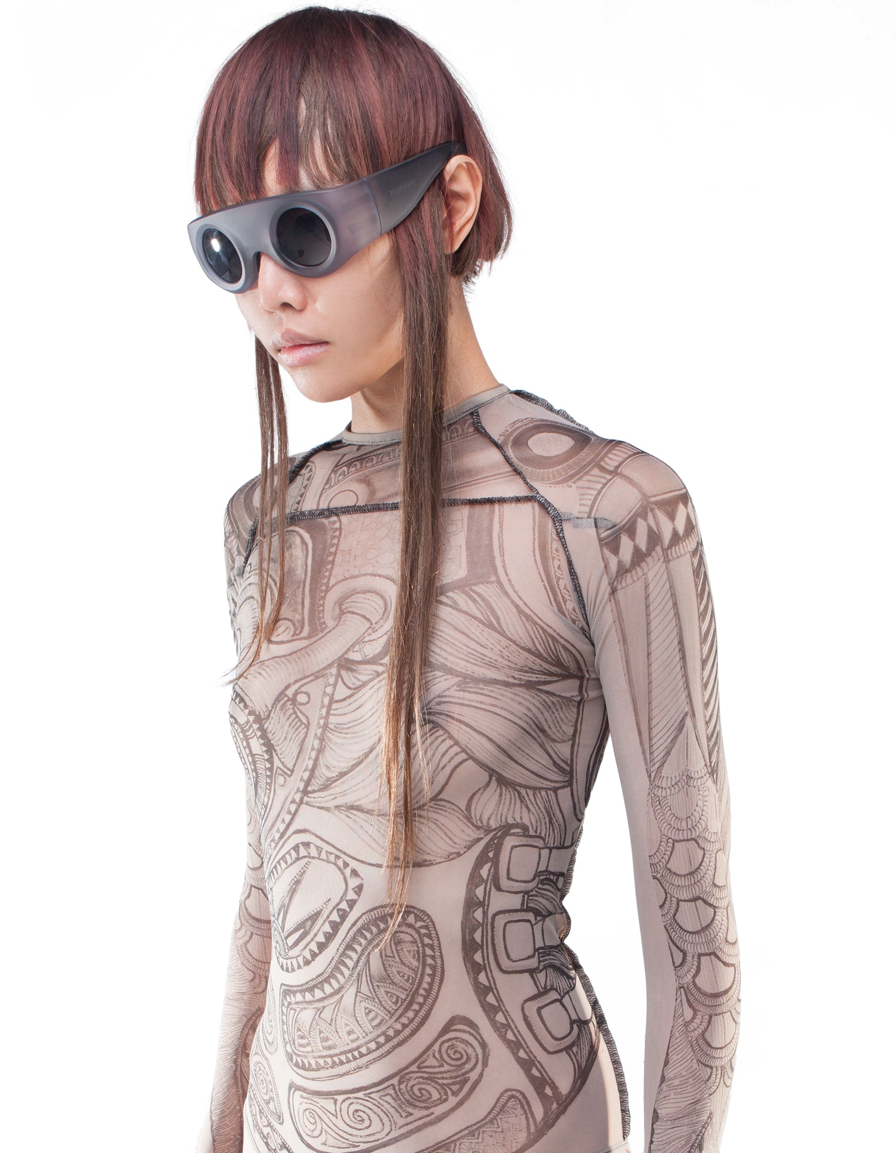DEMOBAZA BINOCULAR GREY