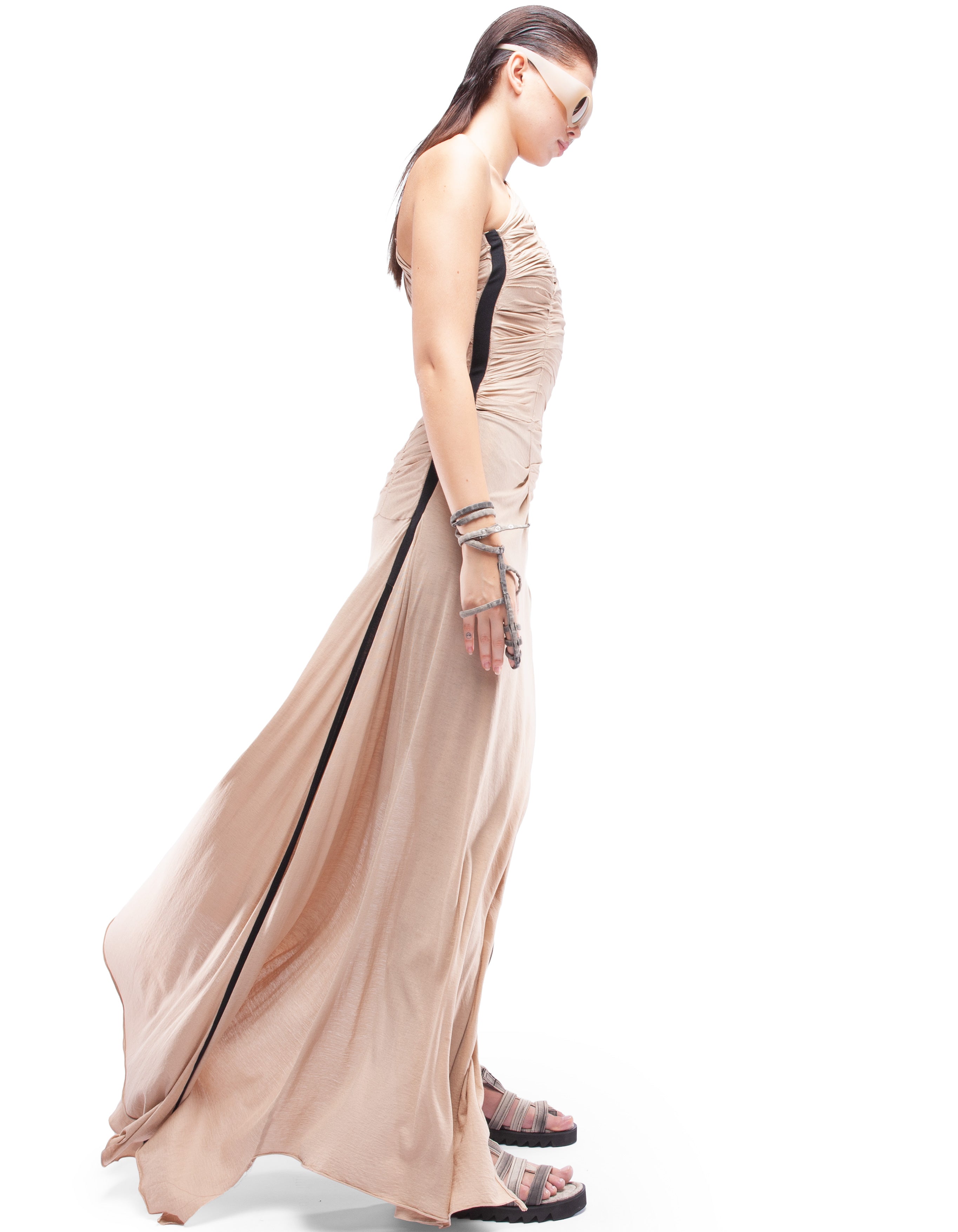 demobaza dress inner grid Dress Infinity Woman DressDemowoman DEMOBAZA | futuristic, post apocalyptic clothing
