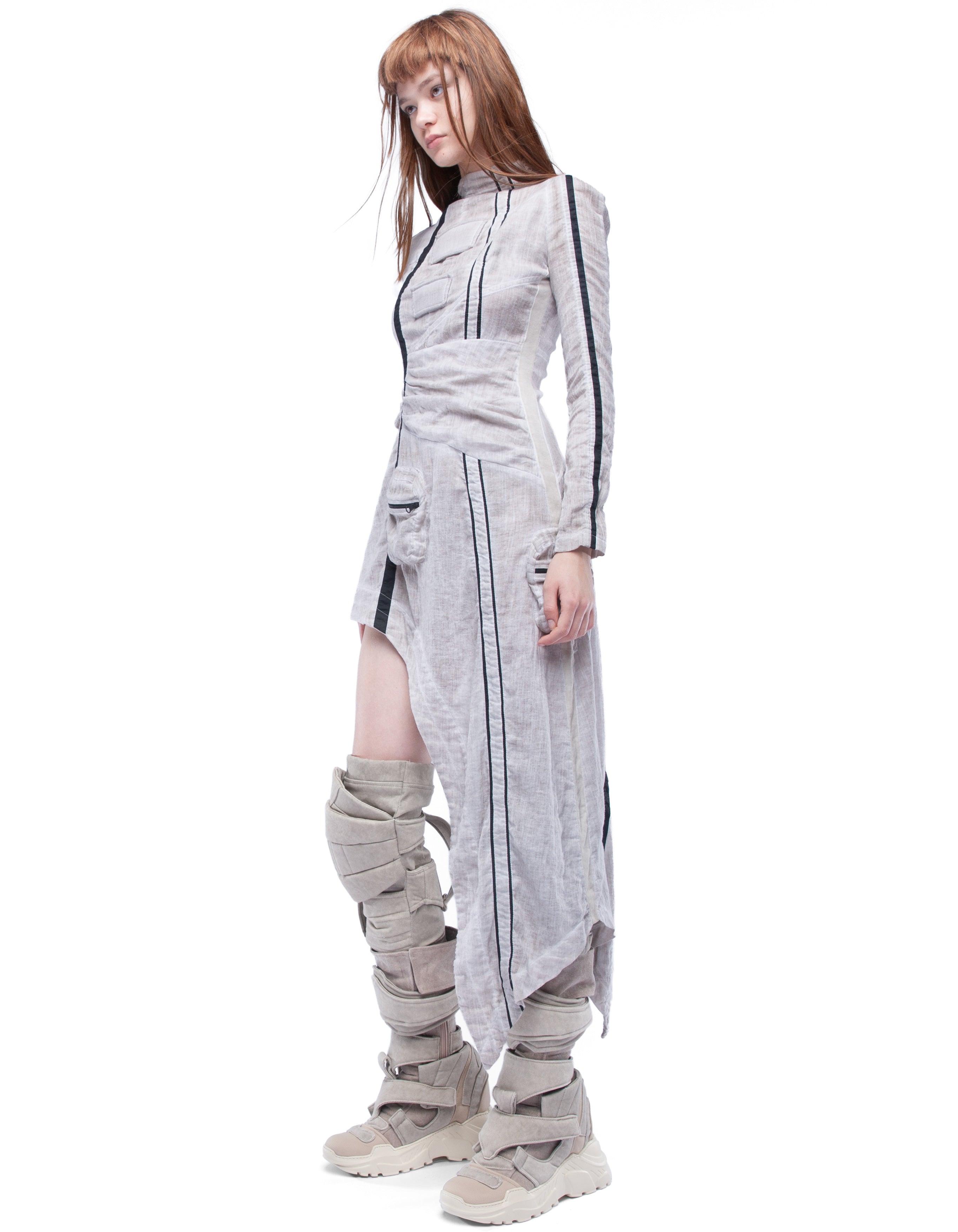 Dress Solar Nomad Woman DressDemowoman DEMOBAZA | futuristic, post apocalyptic clothing