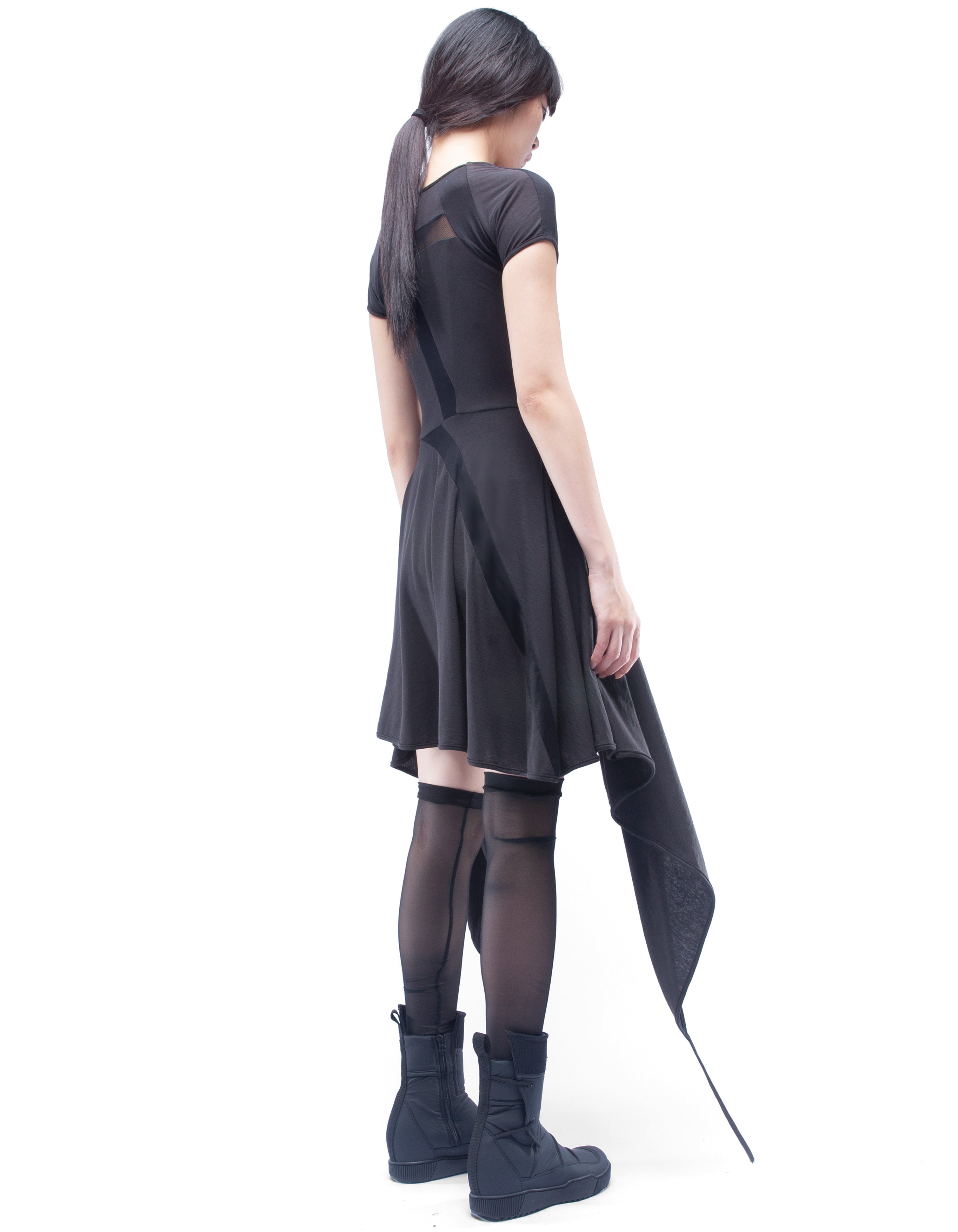 Dress V Onyx Woman DressDemowoman DEMOBAZA | futuristic, post apocalyptic clothing