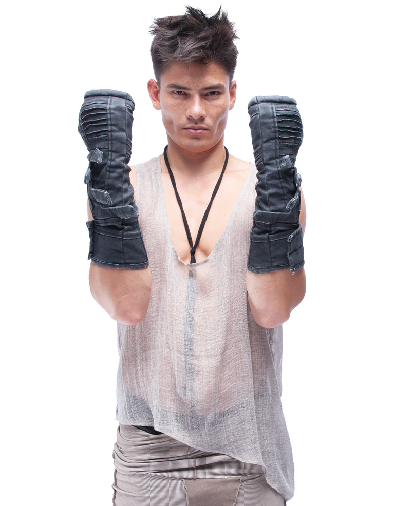 GLOVES LONG MECHANIC M