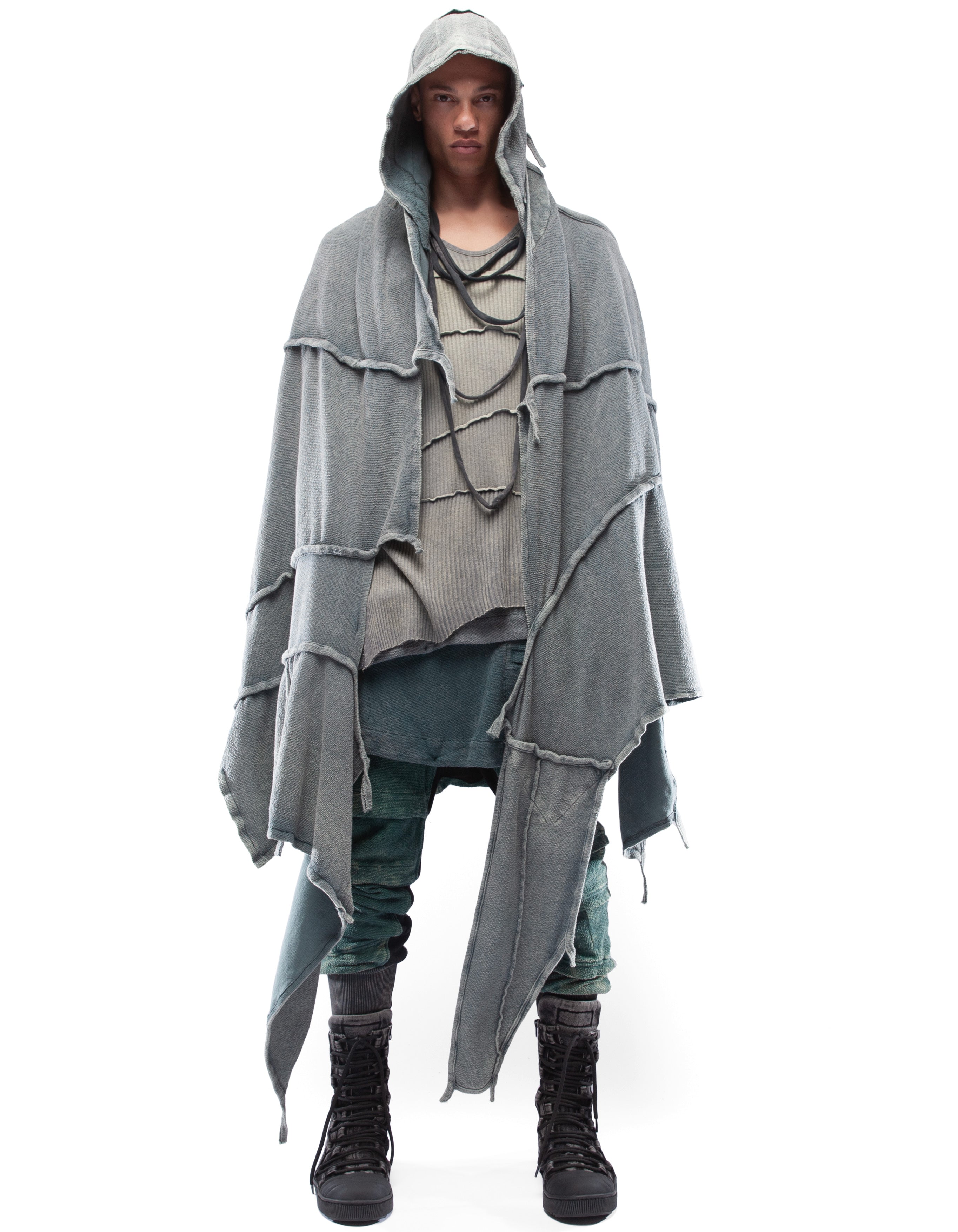 HOOD SHAWL HERMIT