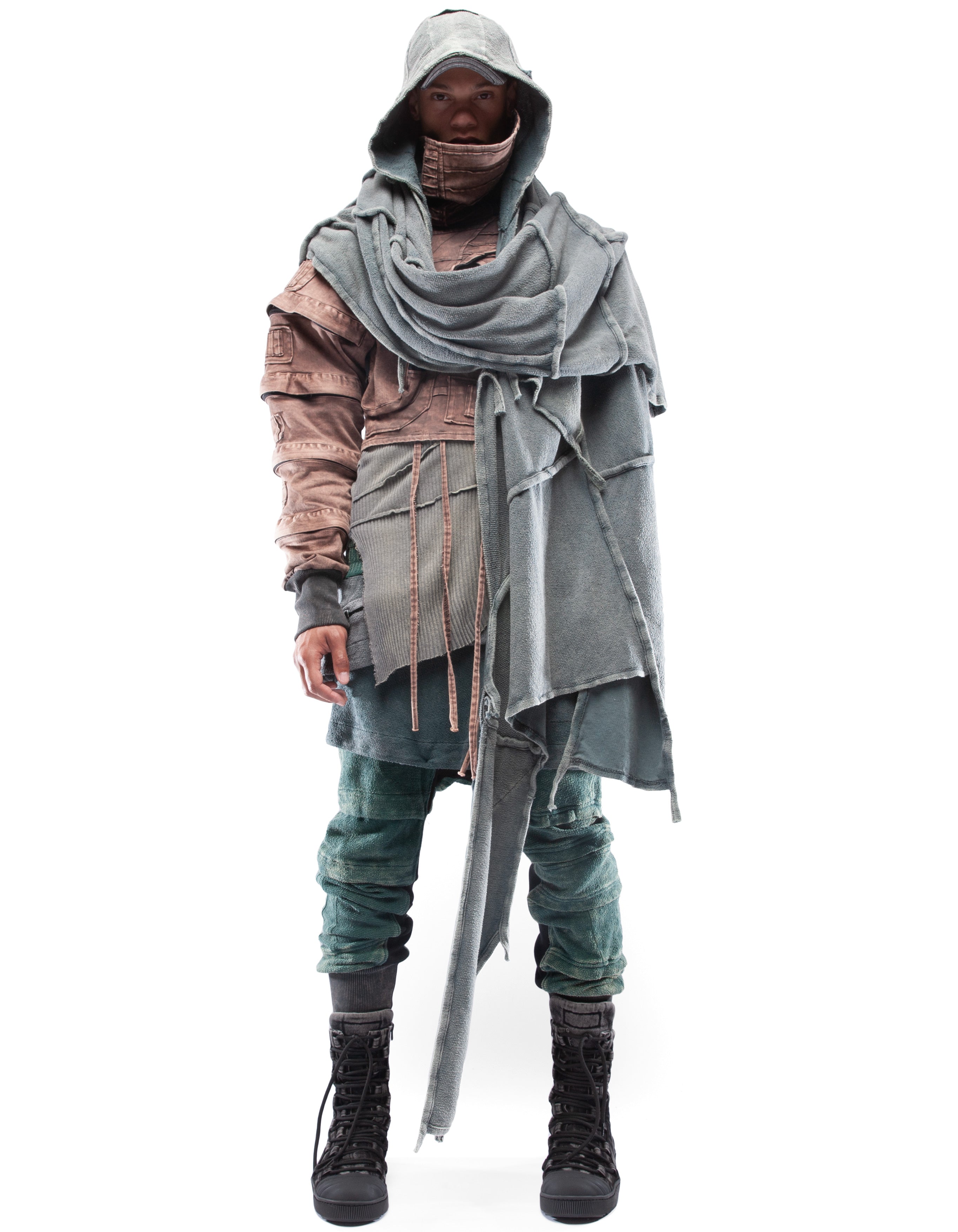 HOOD SHAWL HERMIT