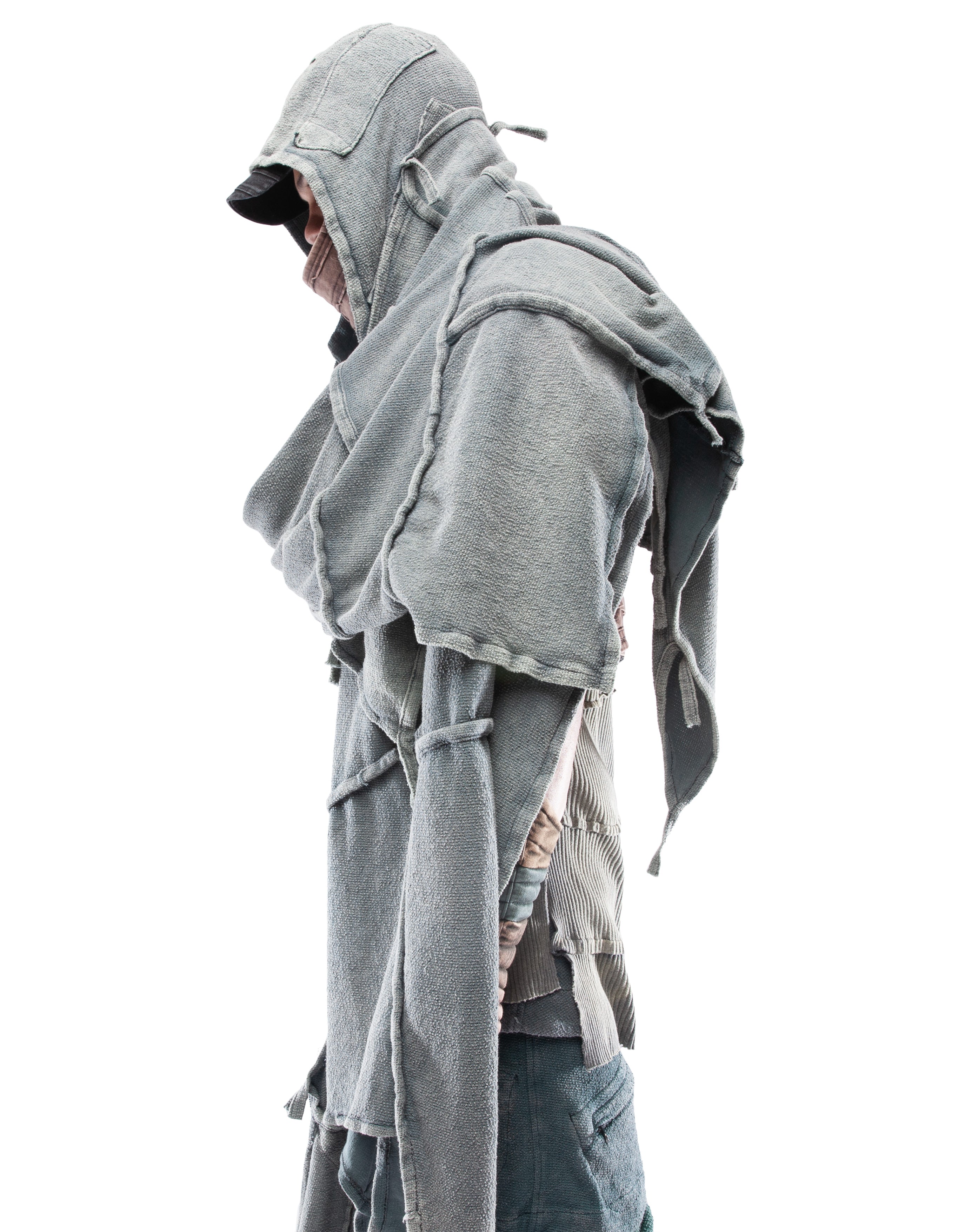 HOOD SHAWL HERMIT