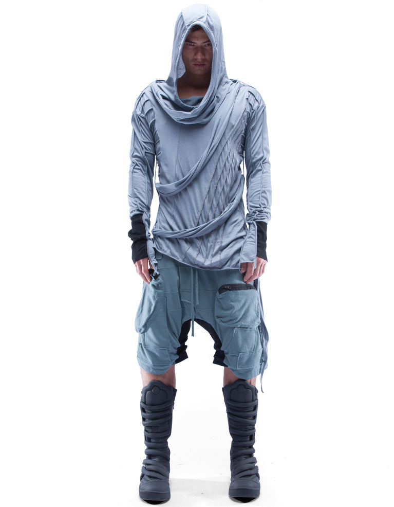 HOODY SHAWL LEAP