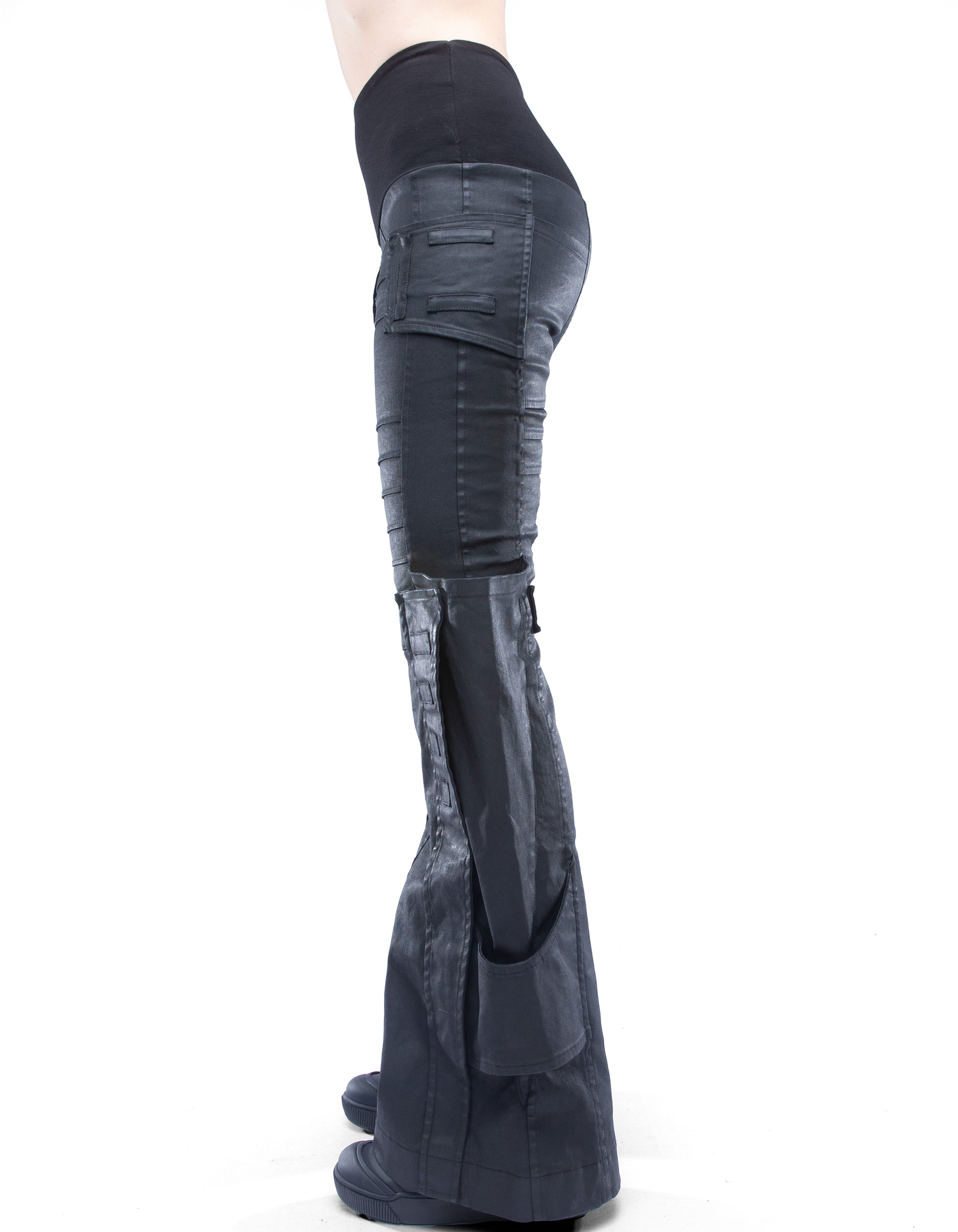 JEANS LEGGINGS BLACK CUBE