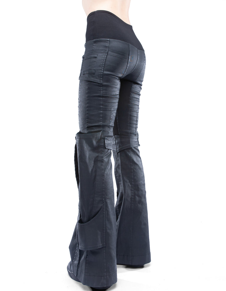 JEANS LEGGINGS BLACK CUBE