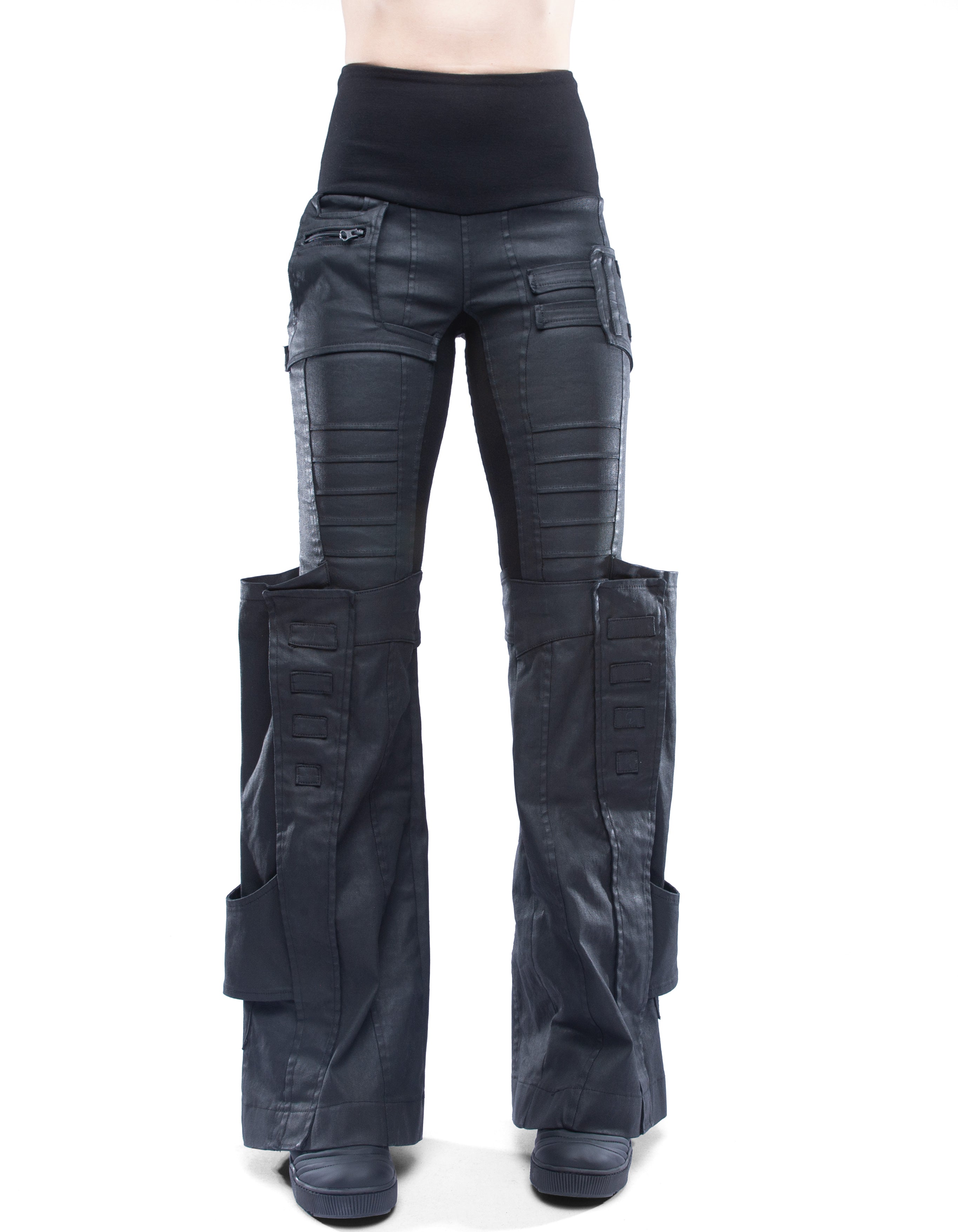 JEANS LEGGINGS BLACK CUBE