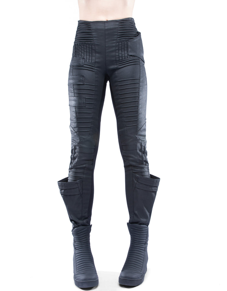 JEANS LEGGINGS BLACK TUNE