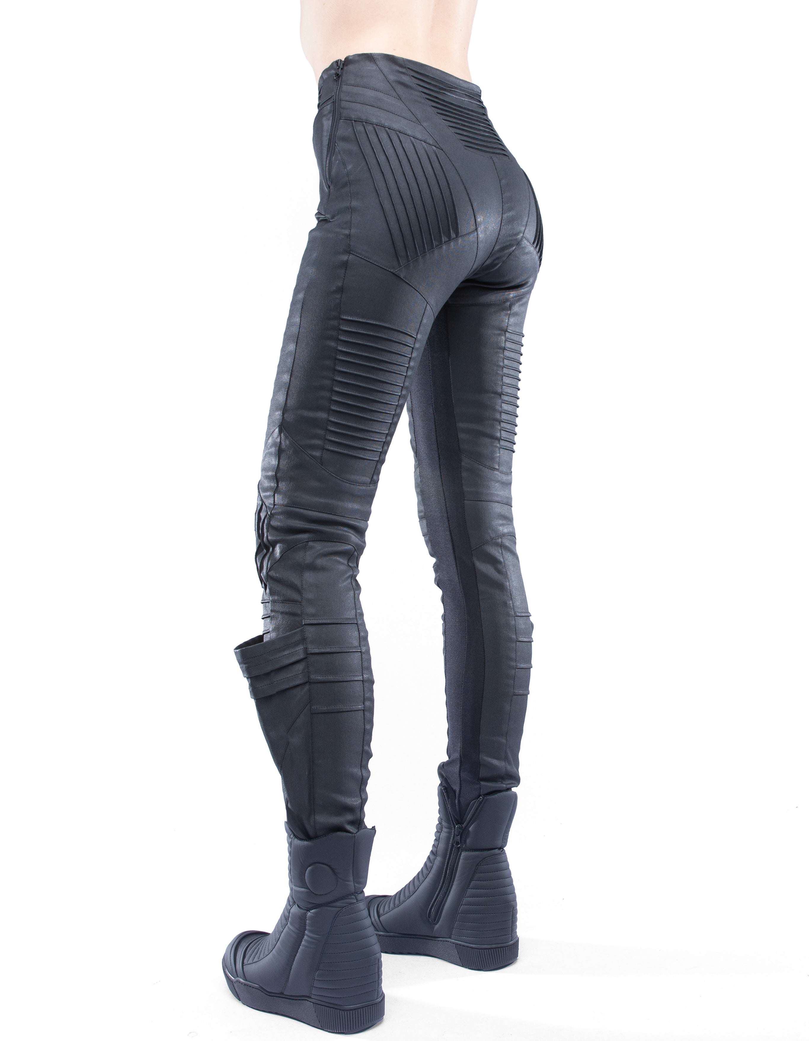 JEANS LEGGINGS BLACK TUNE