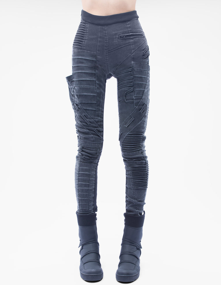 JEANS LEGGINGS MECCANICO