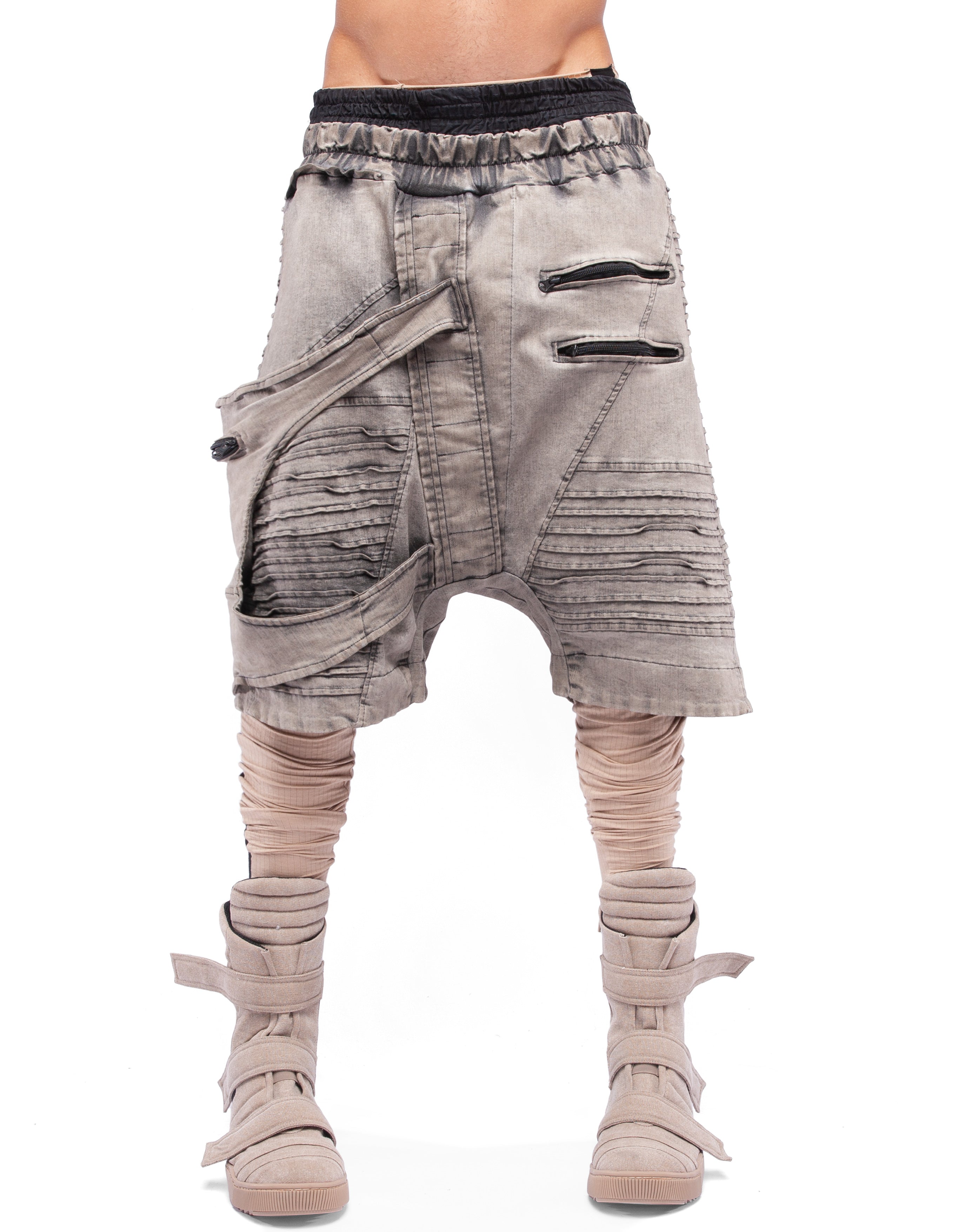 JEANS SHORT SADDLEBAGS