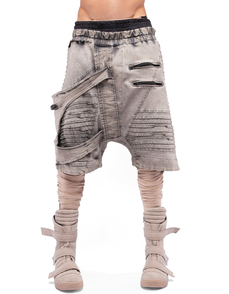 JEANS SHORT SADDLEBAGS