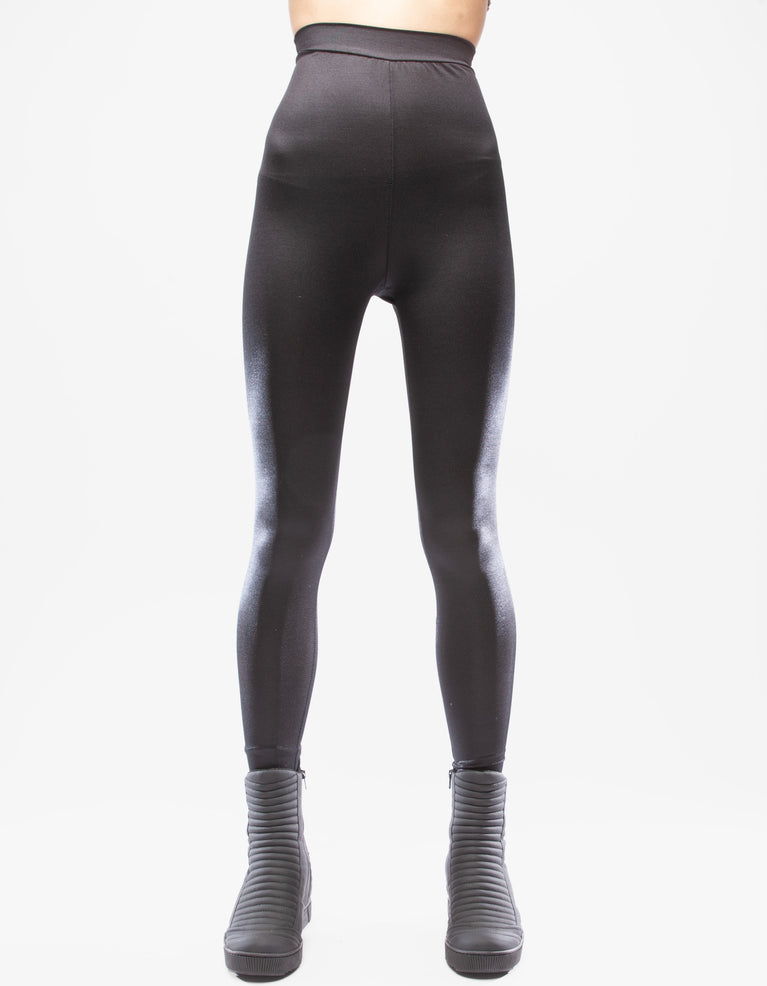 LEGGINGS SCHWARZE HAUT