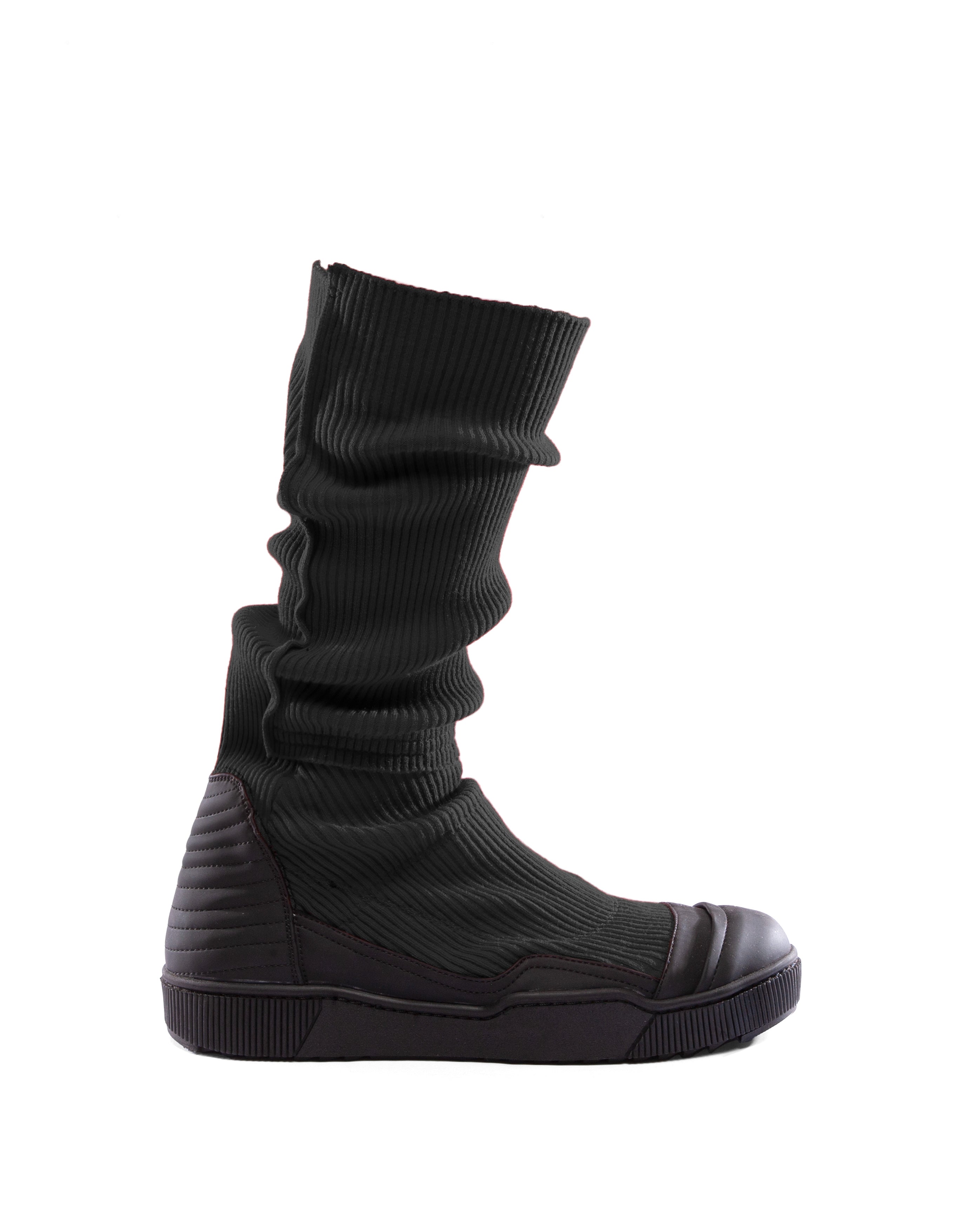 RIB BOOTS BLACK M