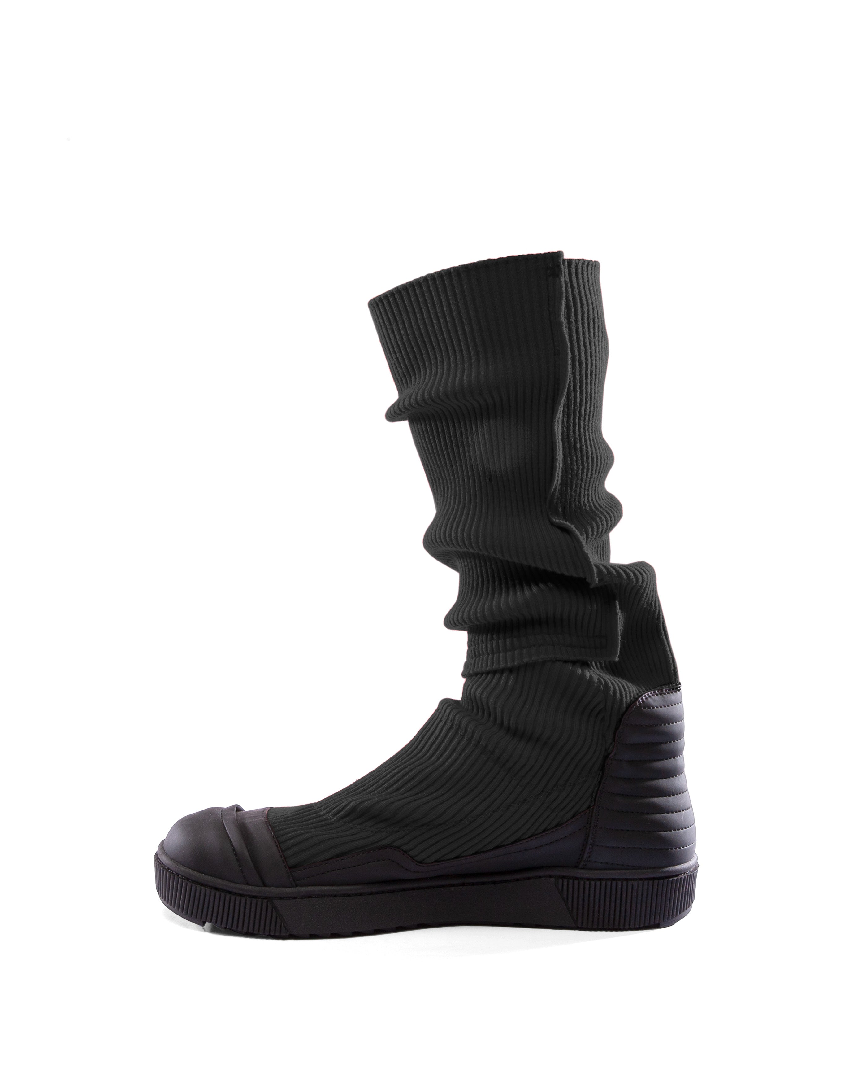 RIB BOOTS BLACK M