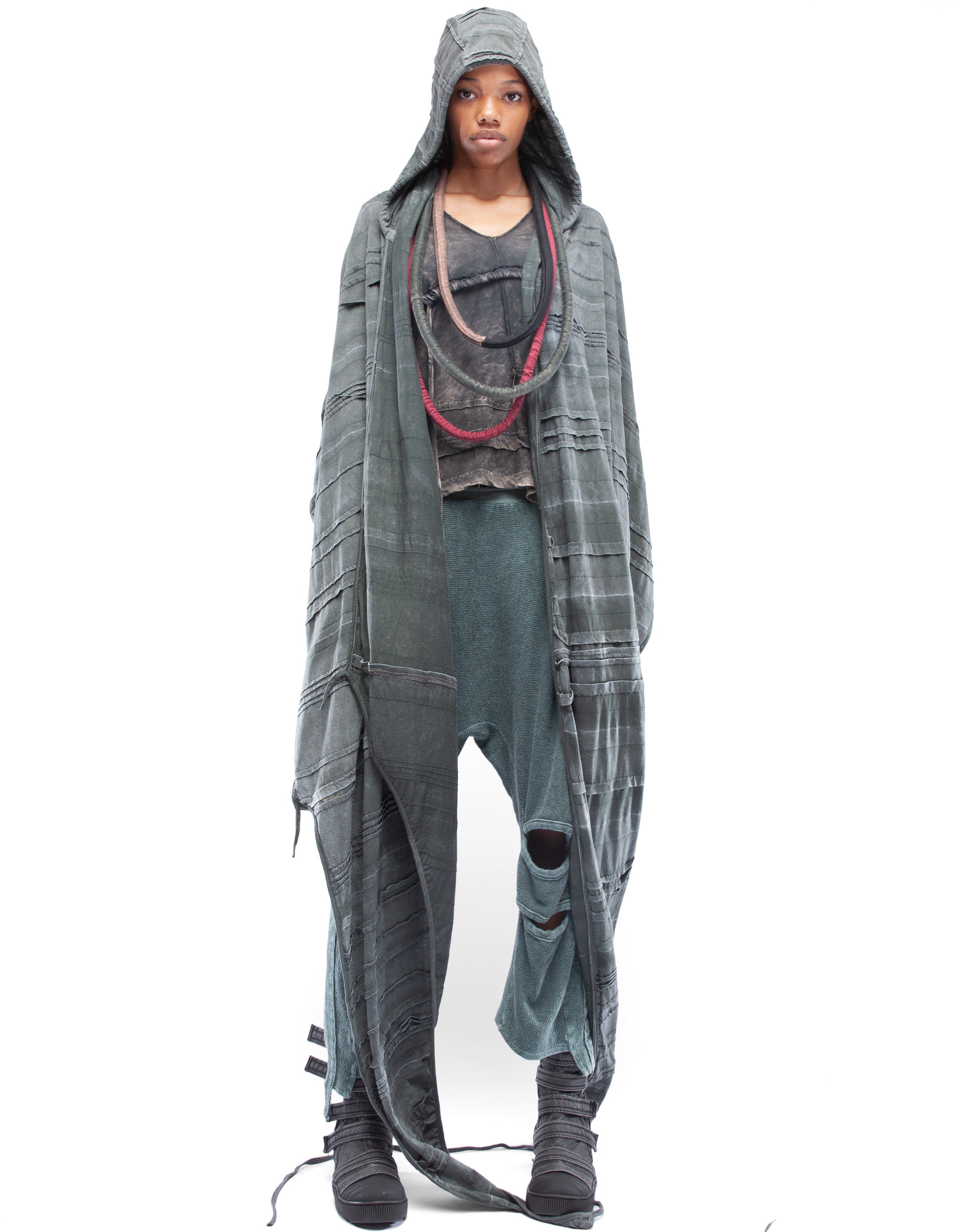 SHAWL HOOD OVERTONE W