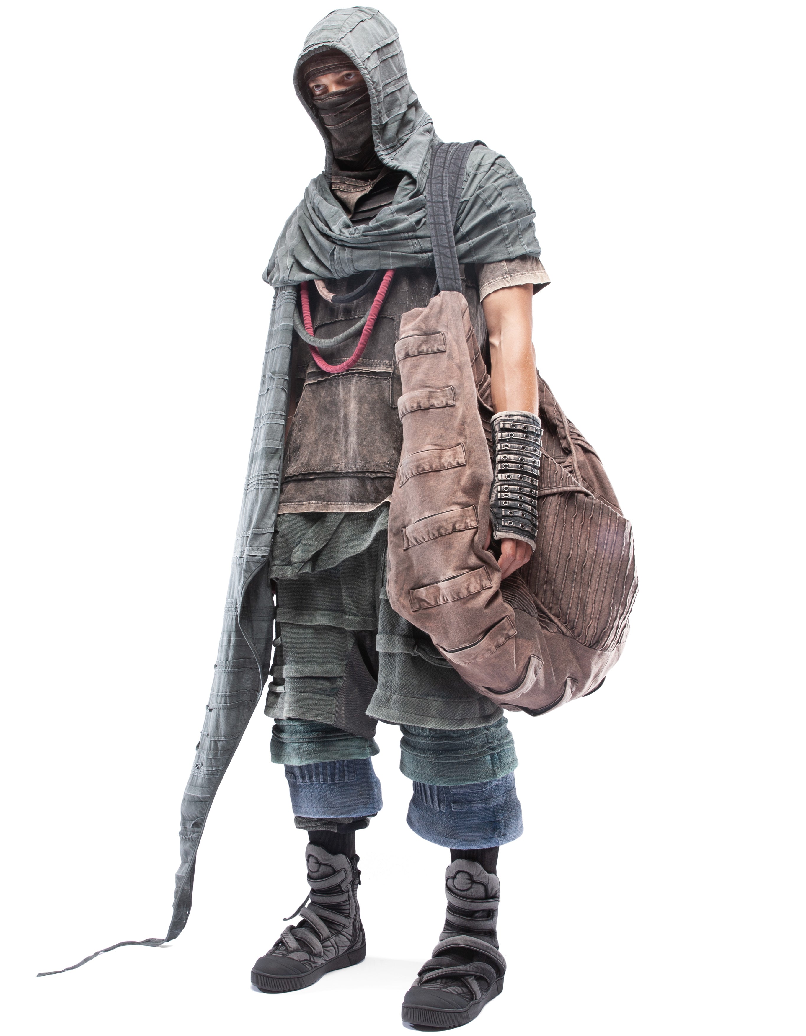SHAWL HOOD OVERTONE M