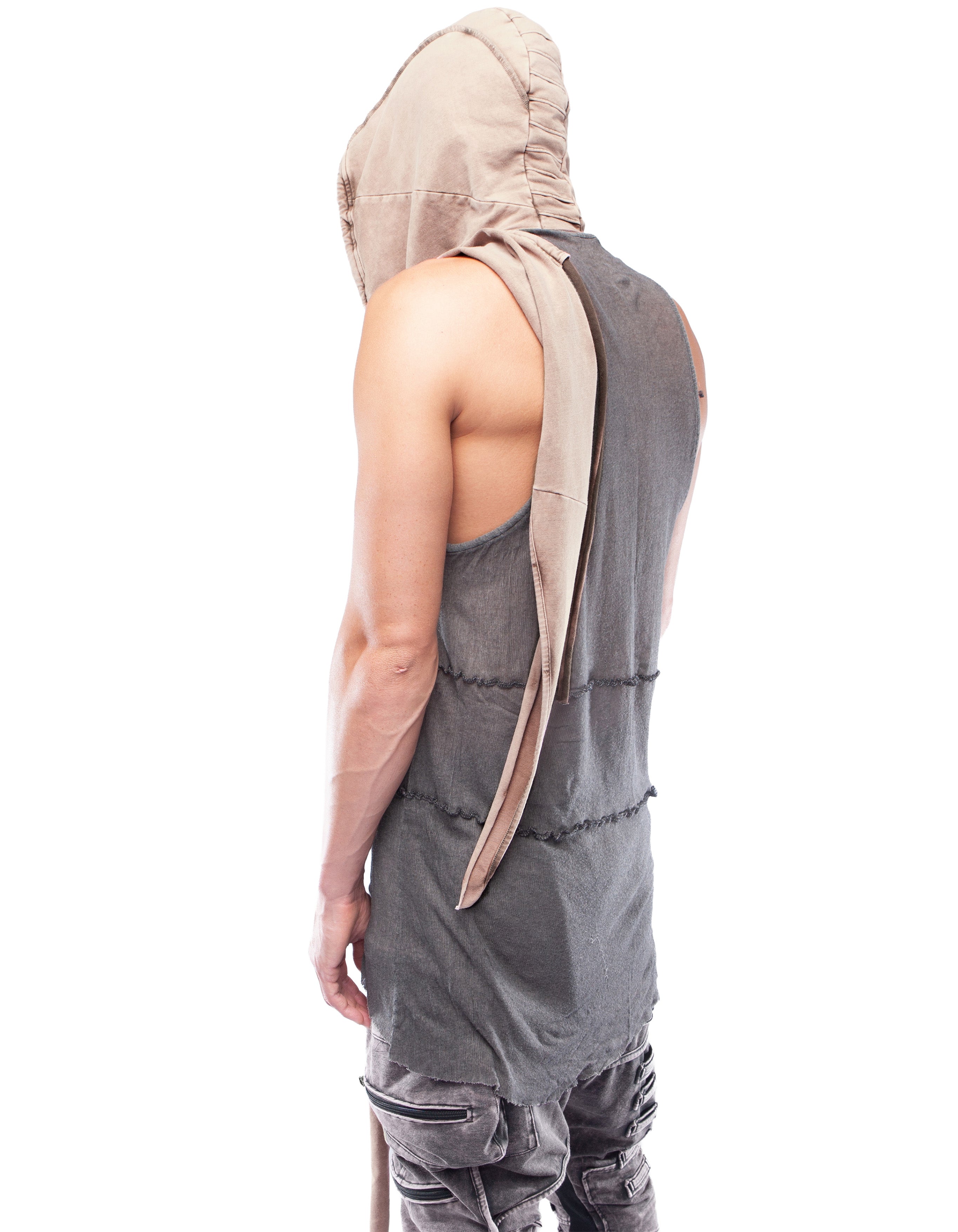 SHAWL HOOD DUNE M