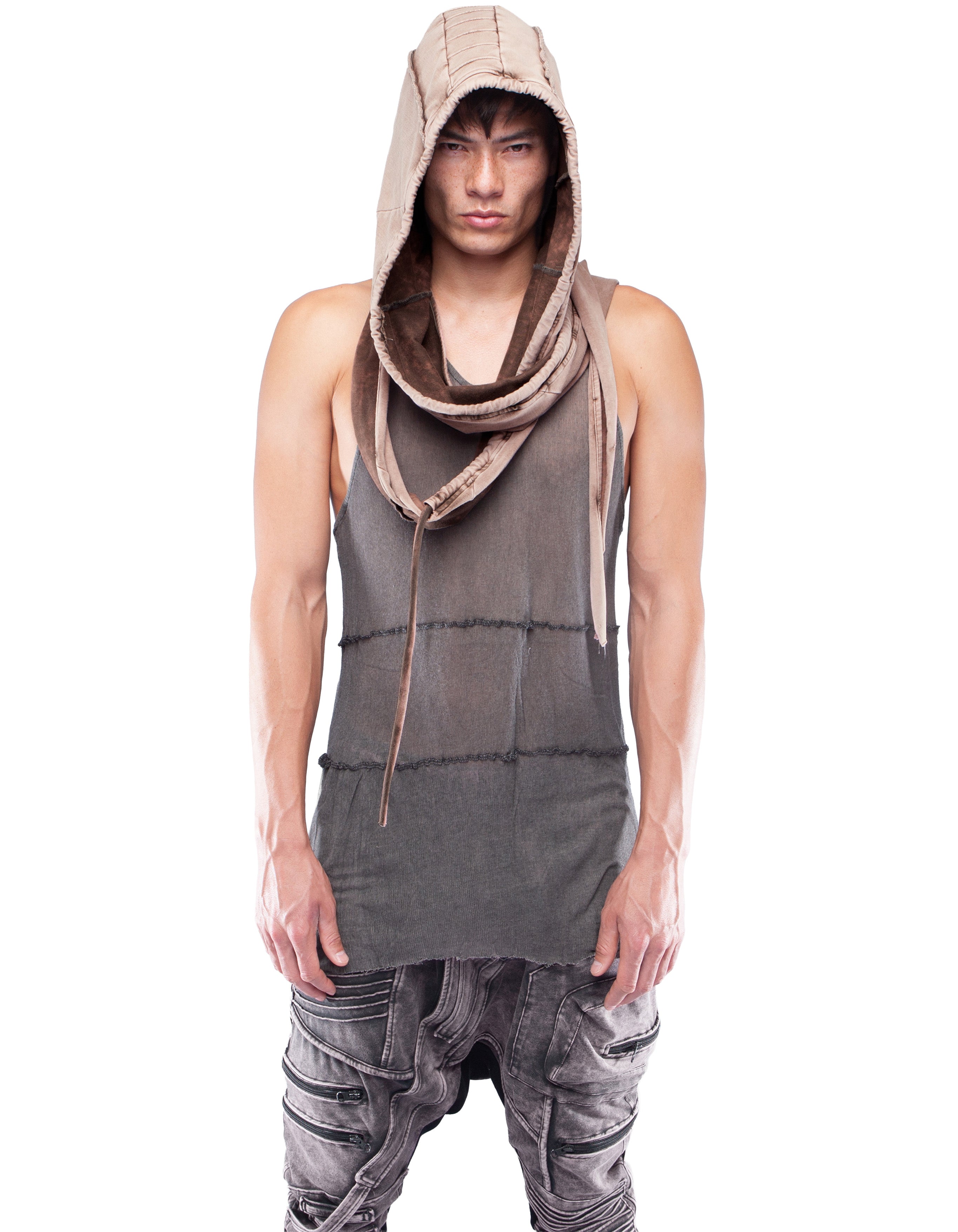 SHAWL HOOD DUNE M