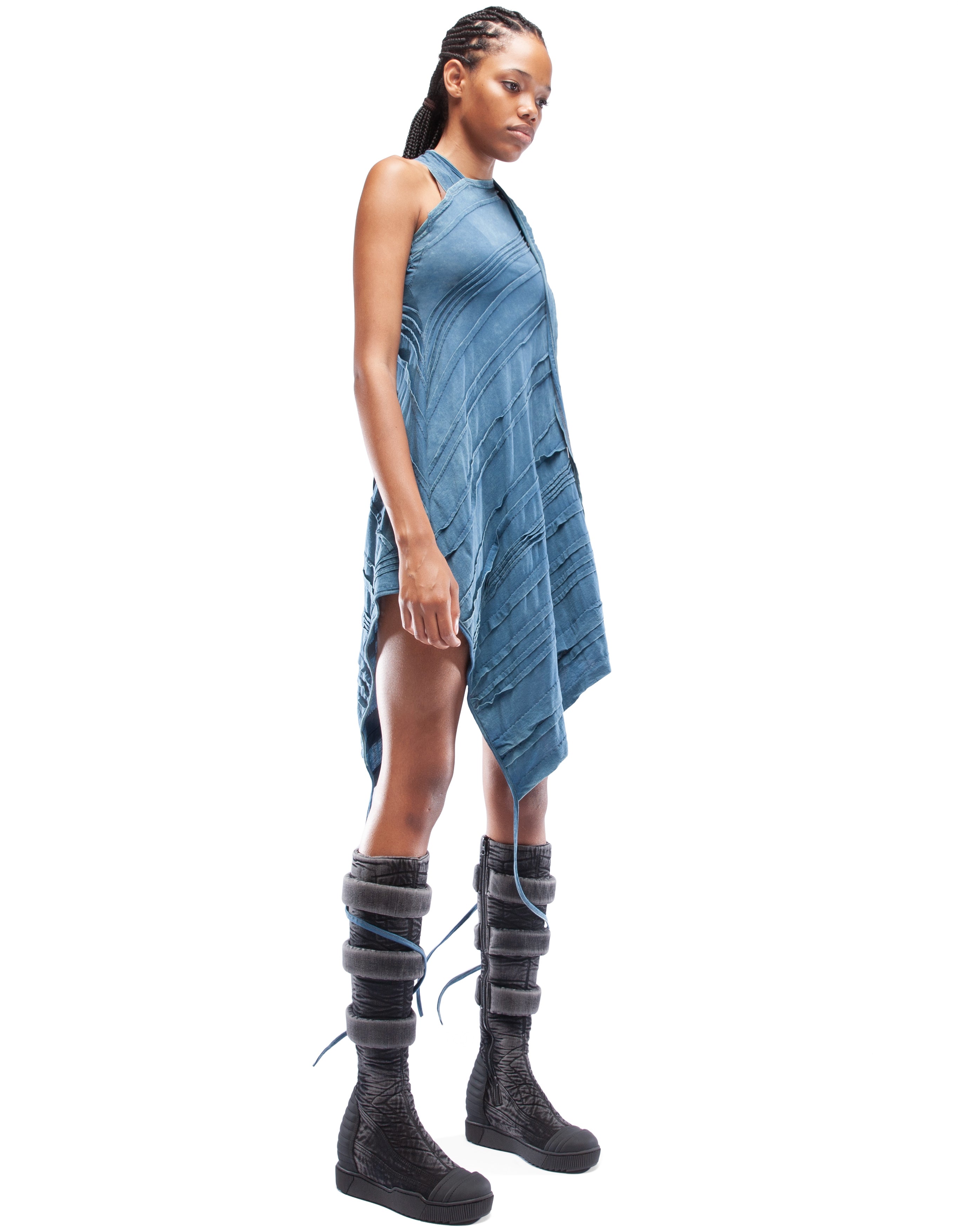 Short Dress Cosmic Woman DressDemowoman DEMOBAZA | futuristic, post apocalyptic clothing