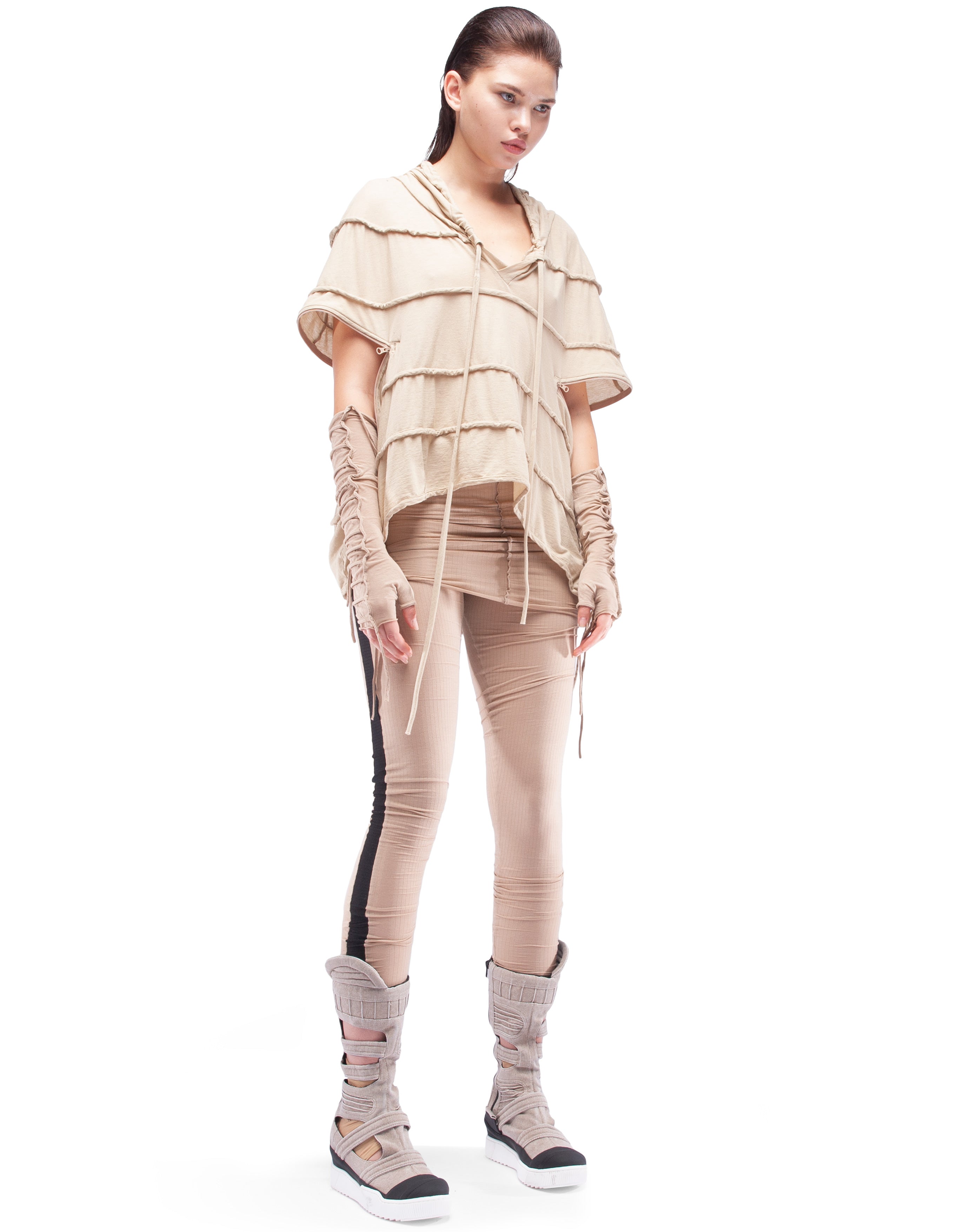 SHORT HOODY RISE W