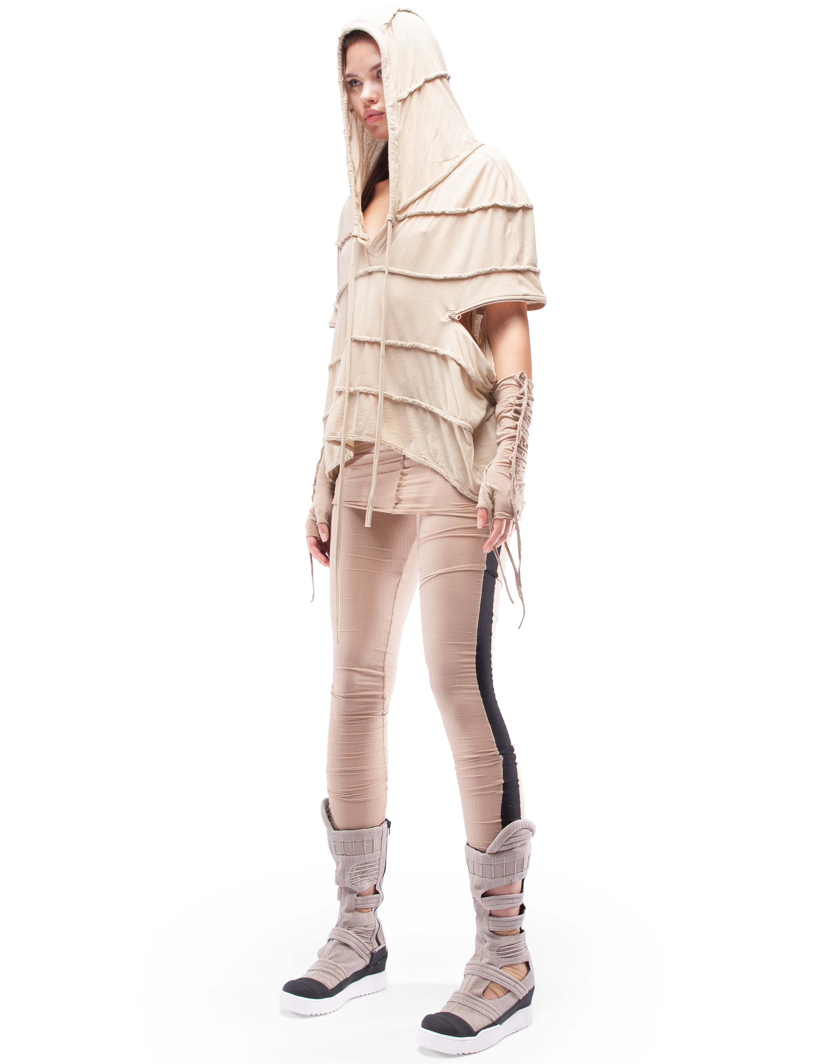 SHORT HOODY RISE W