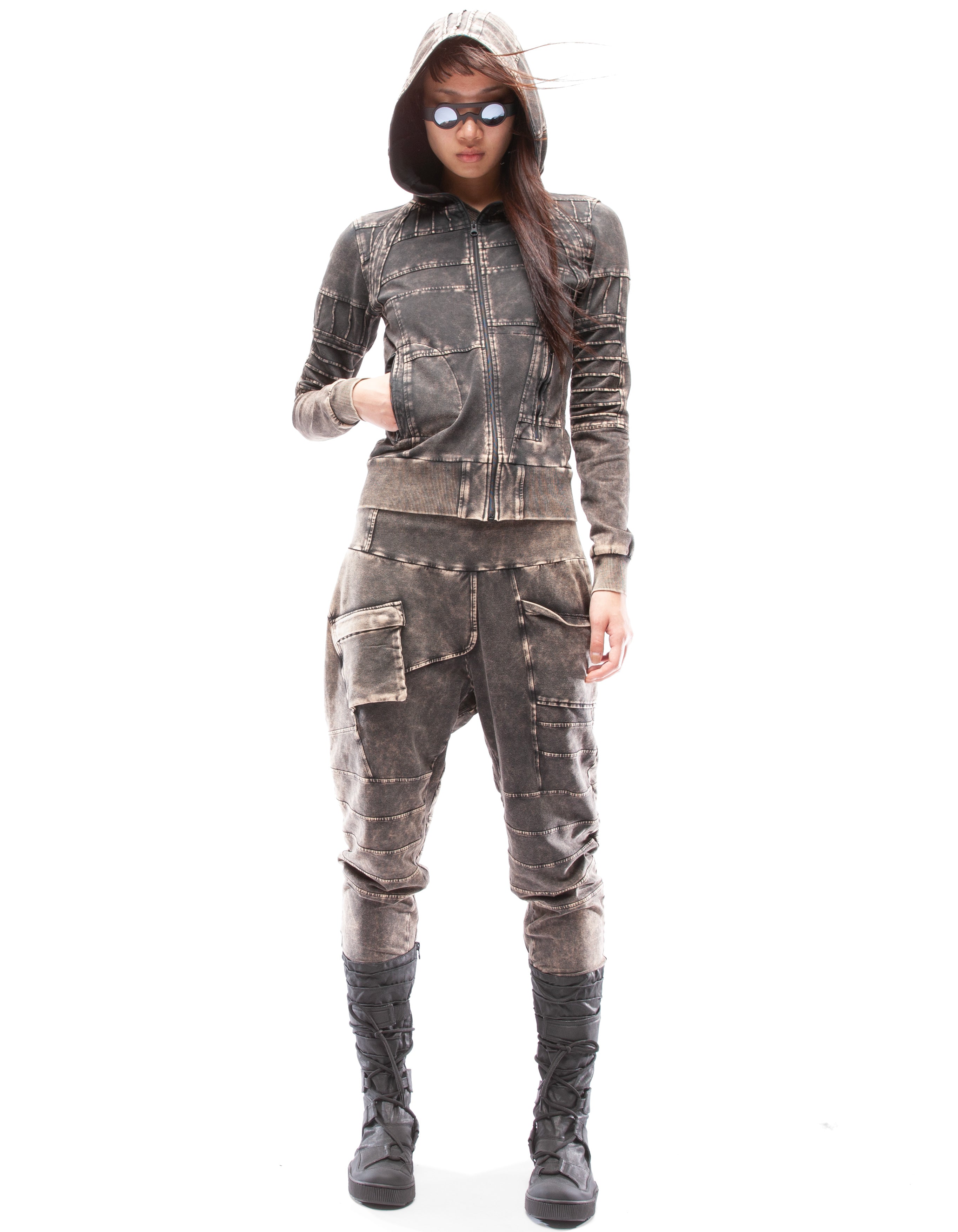 SPORT HOODY RUSTY W