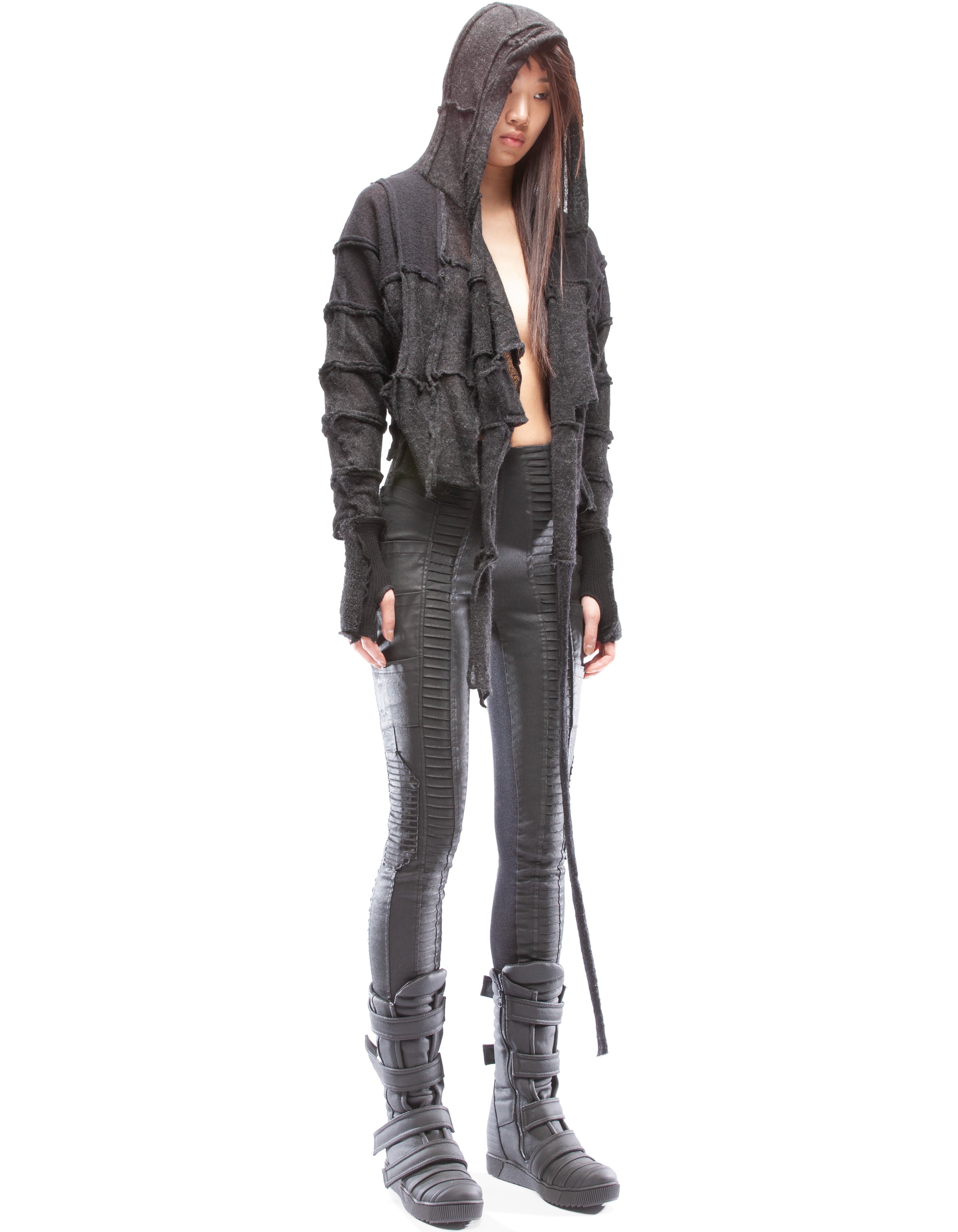 TOP WRAP UNION BLACK