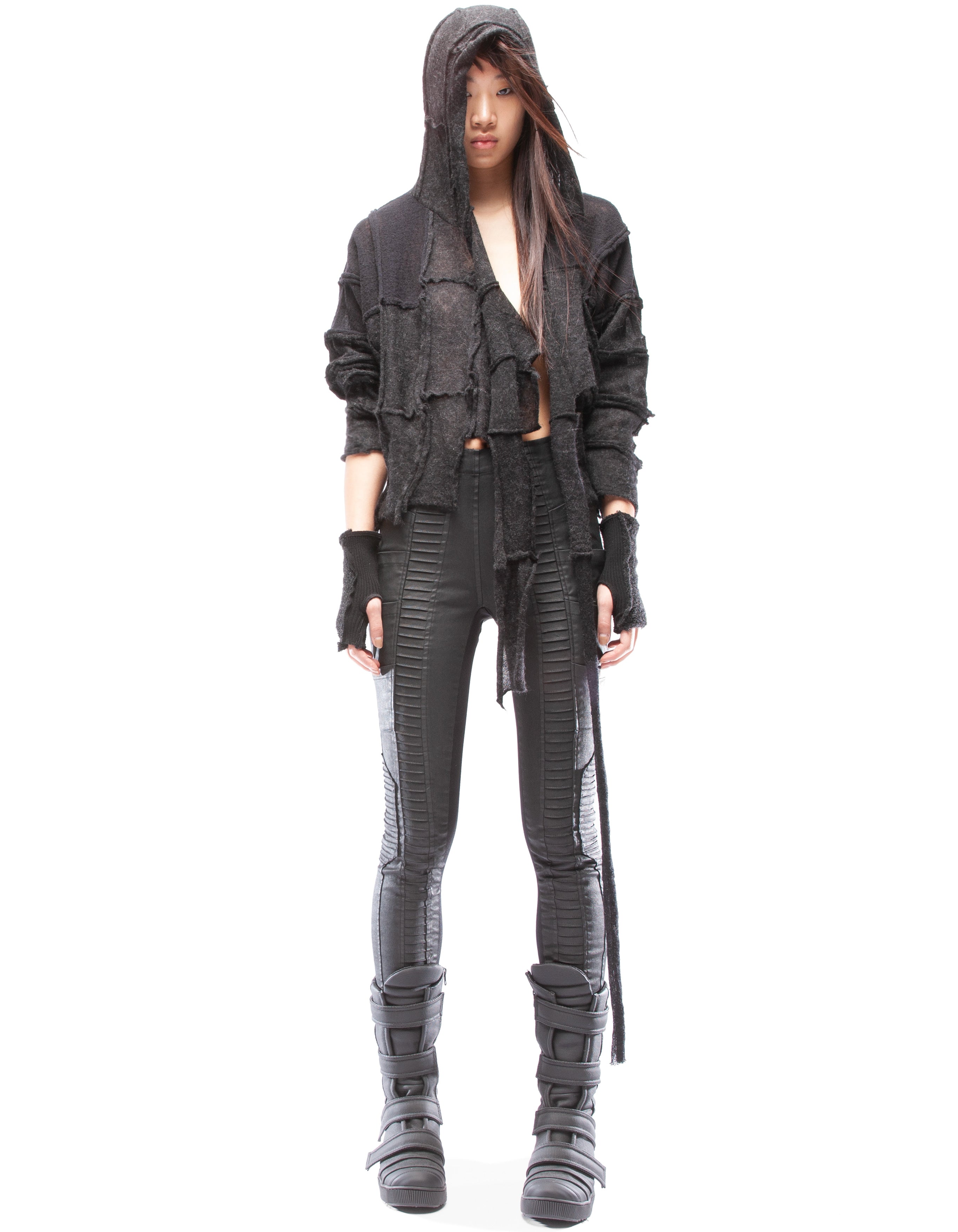TOP WRAP UNION BLACK