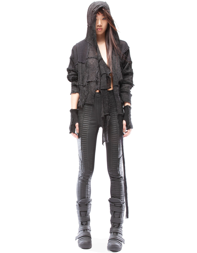 TOP WRAP UNION BLACK