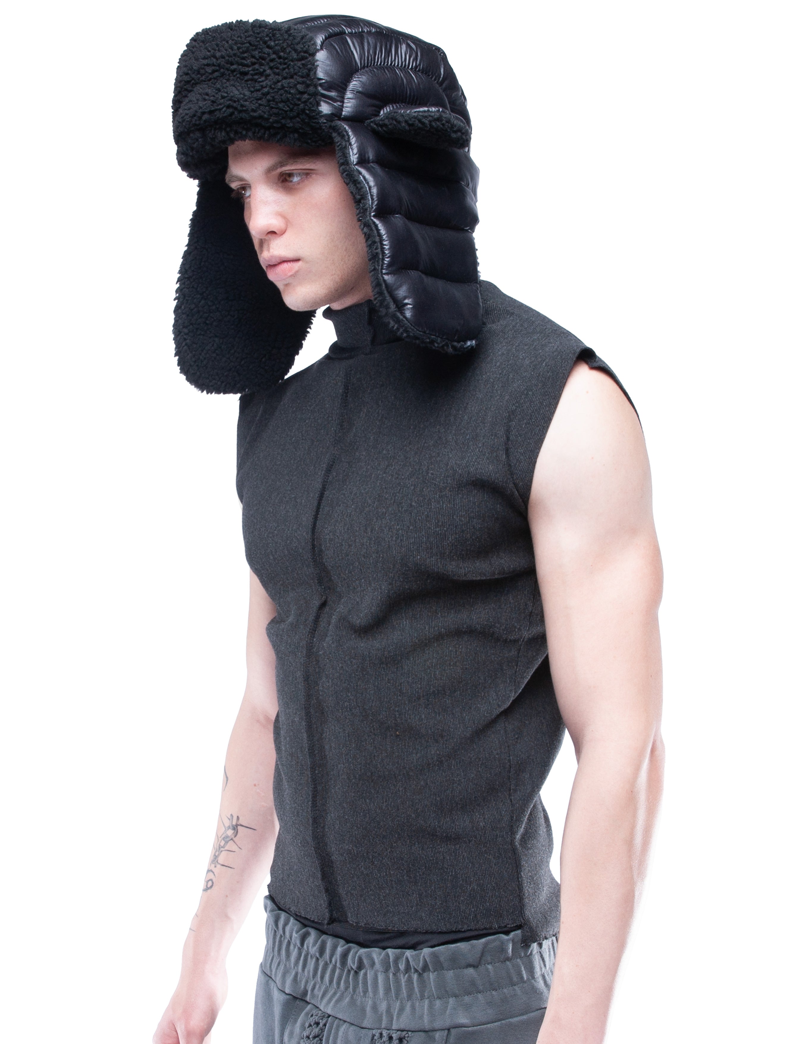 TRAPPER HAT BLACK