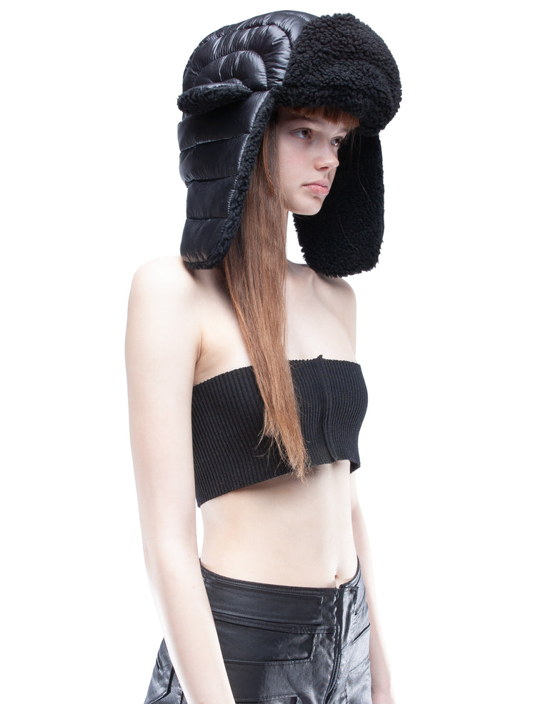 TRAPPER HAT BLACK