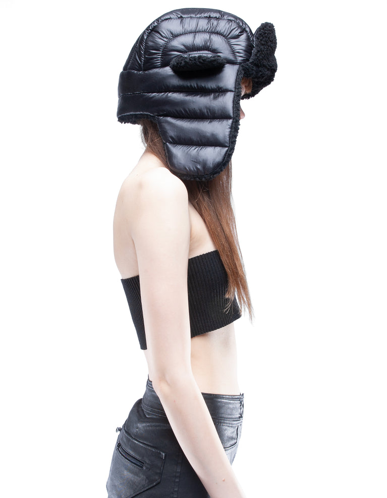 TRAPPER HAT BLACK