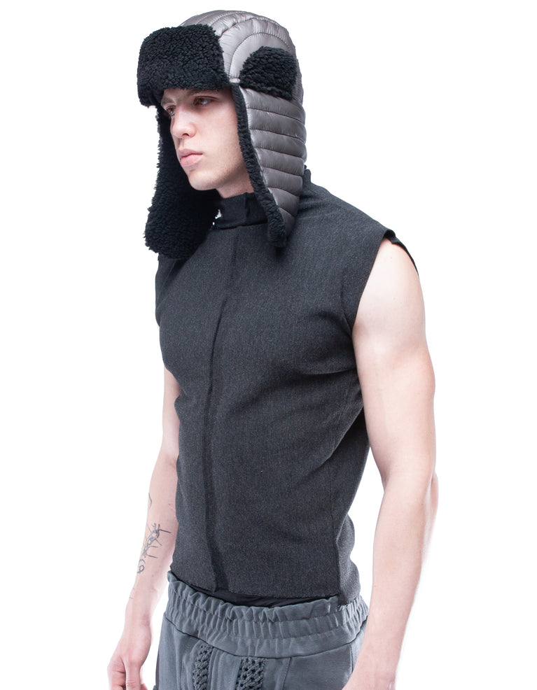 TRAPPER HAT GREY