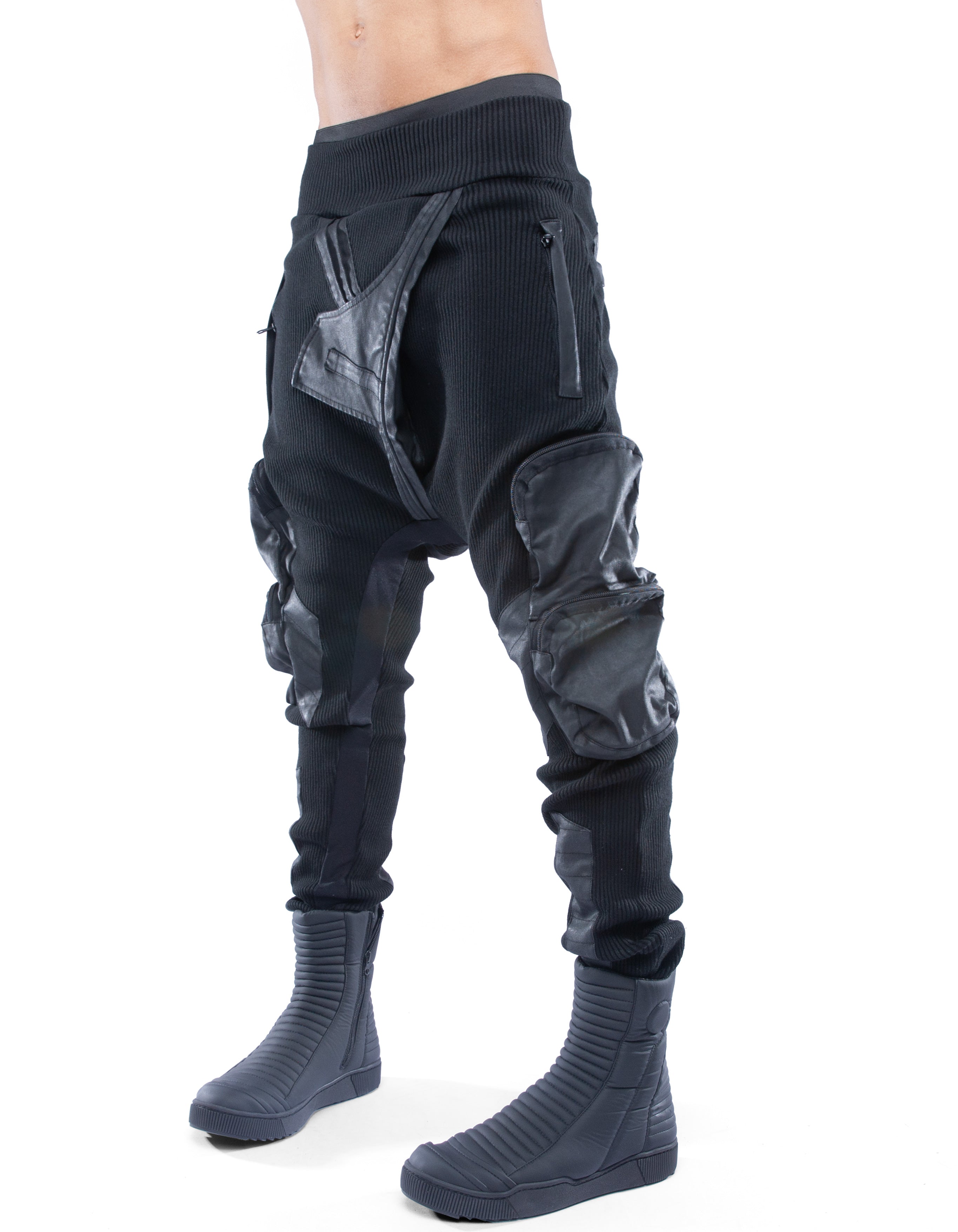 TROUSERS FIT RIB